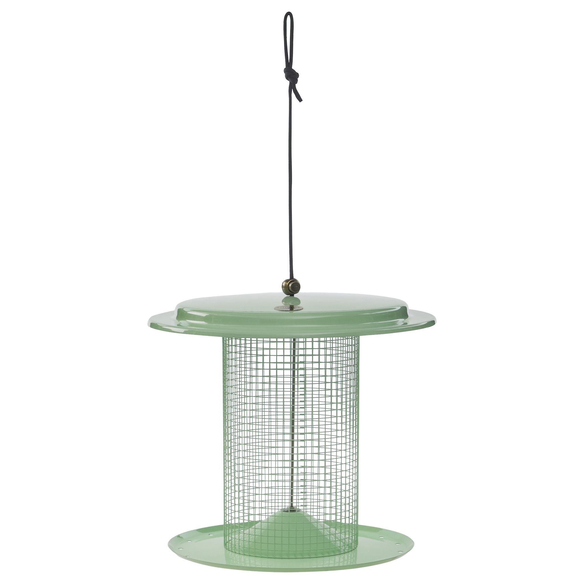 BIRDS CHOICE Modern Farmhouse Sunflower Seed Bird Feeder in Sage Green