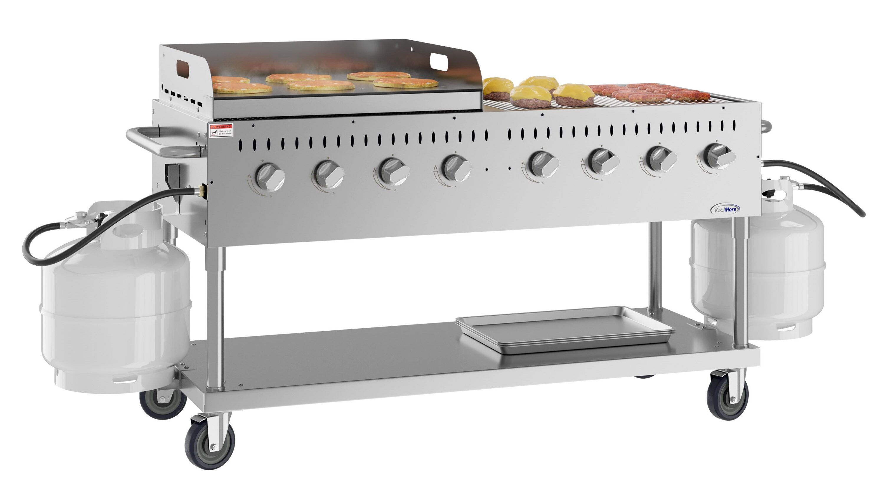 KoolMore LOW-CGKIT6-G30 Gas-Grill - View #6