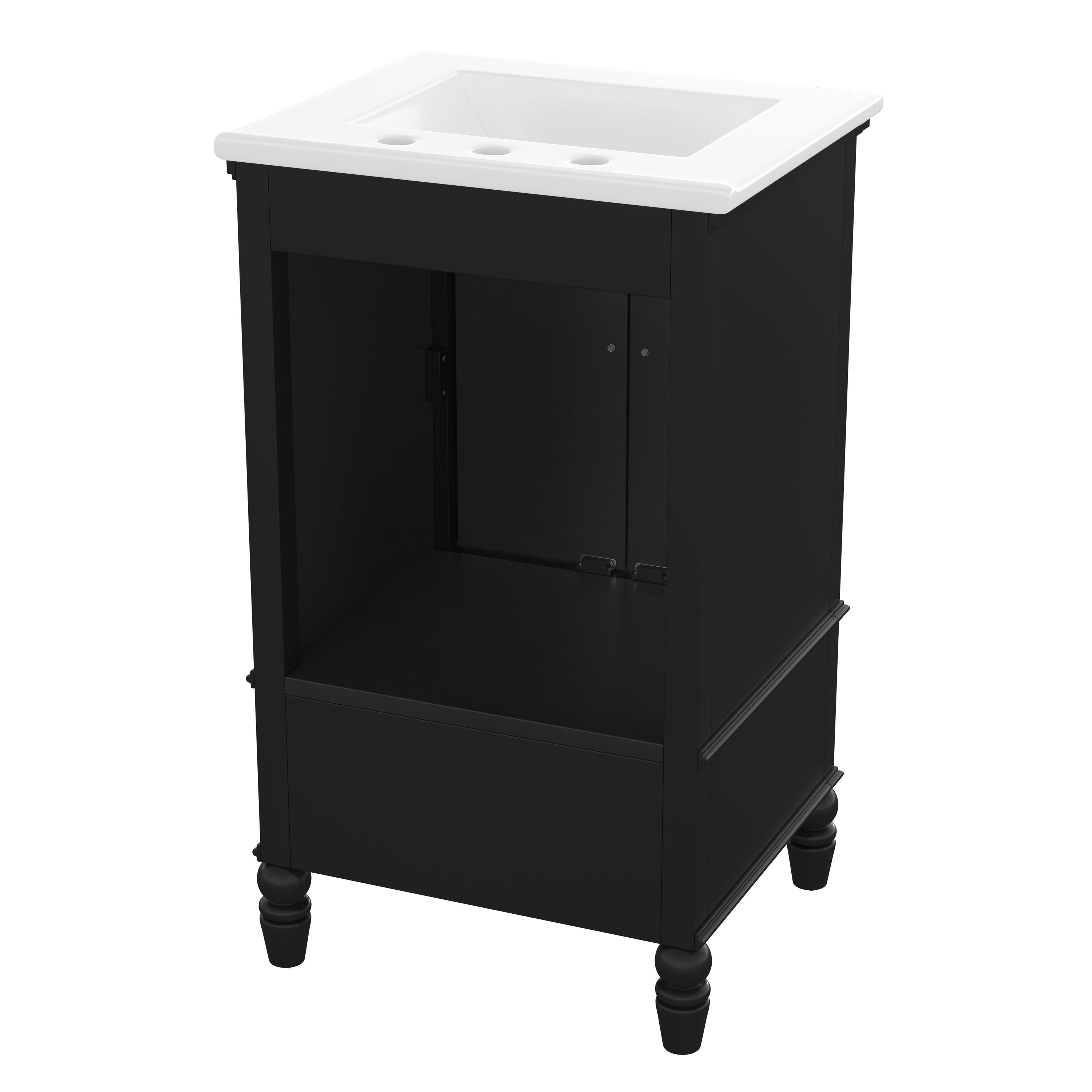 Iseryn YSG132BP195 Bath-Vanity-Combo - View #6