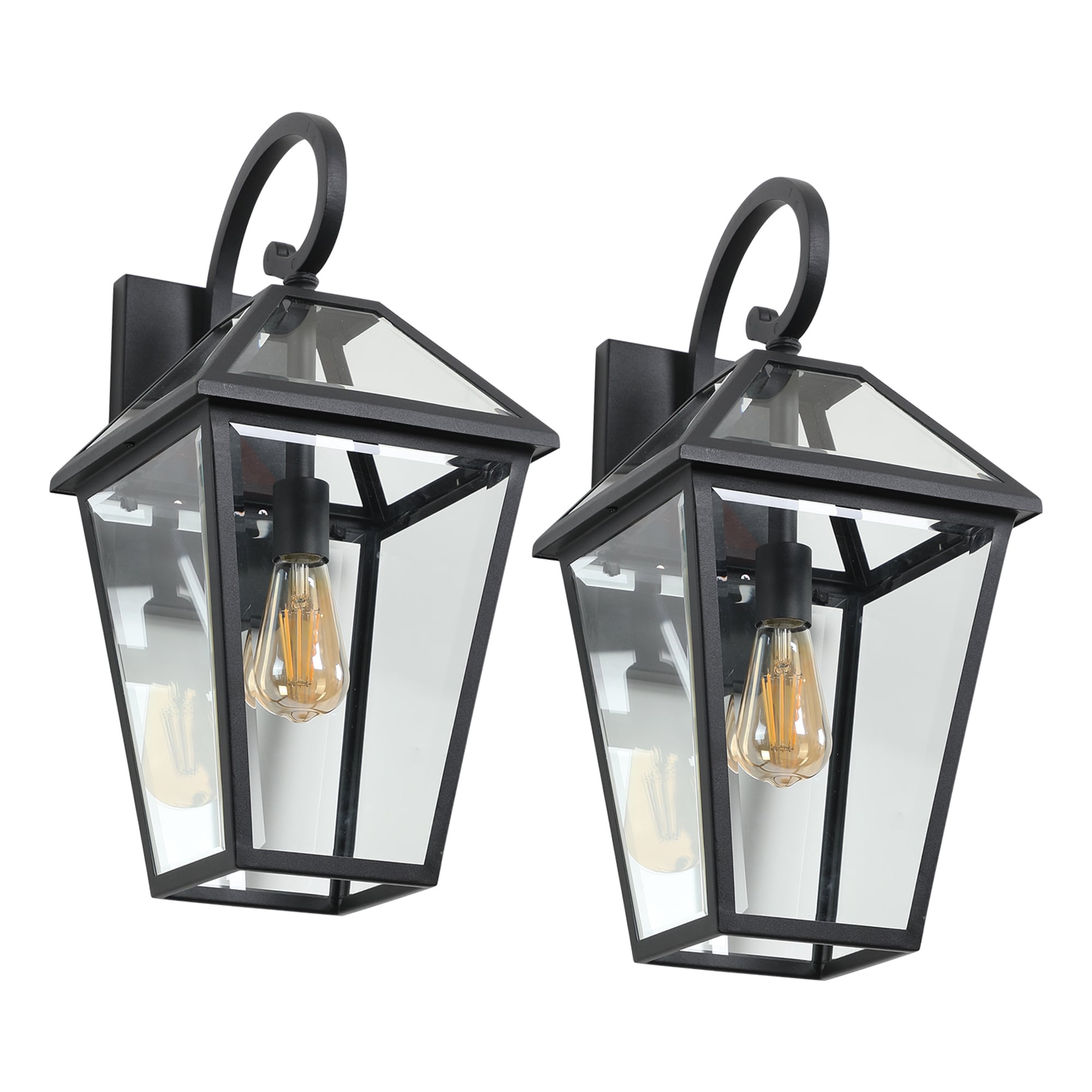 BABOOM Dark Sky Outdoor Wall Lights At Lowes.com