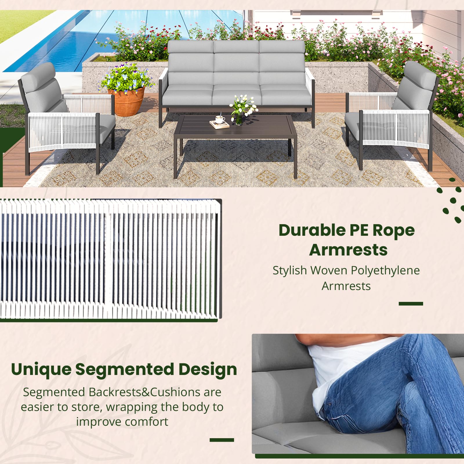 Mondawe MO-16340LG Patio-Conversation-Sets - View #4