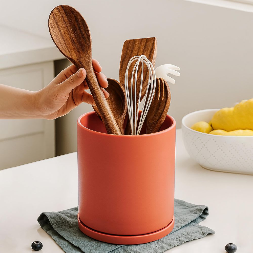 Aoibox LAB0228U25 Kitchen-Utensil-Holder - View #3