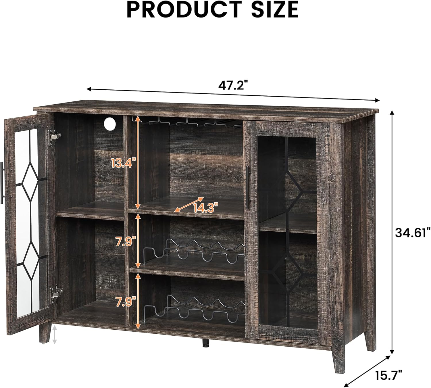 Garvee ZHY6-PHO-0ZCMPQG7 Wine-Racks - View #2
