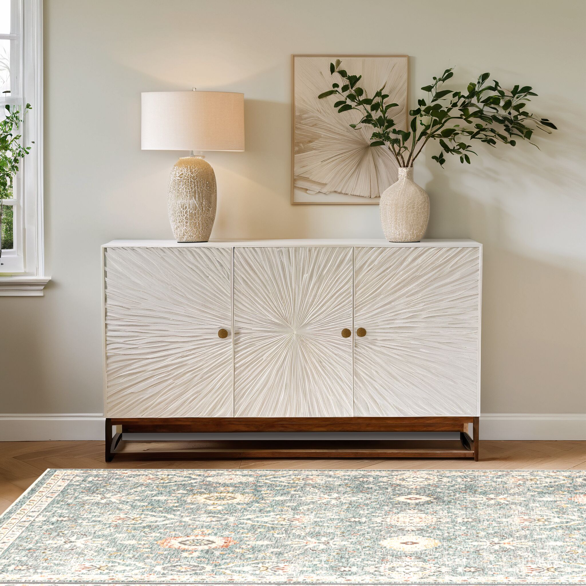 allen + roth with STAINMASTER R1296 838 094120 rugs - View #3