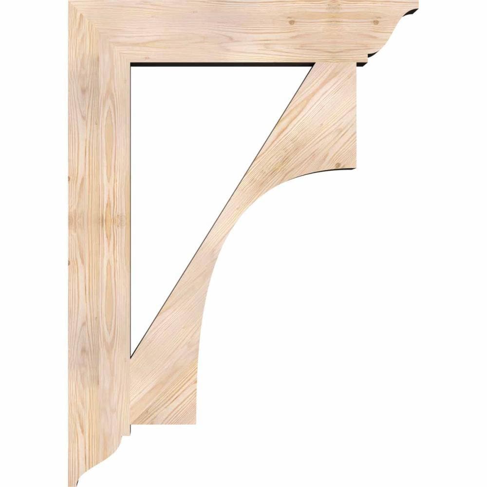 Ekena Millwork BKT06X32X44WTL01SDF Exterior-Brackets-Braces - View #3