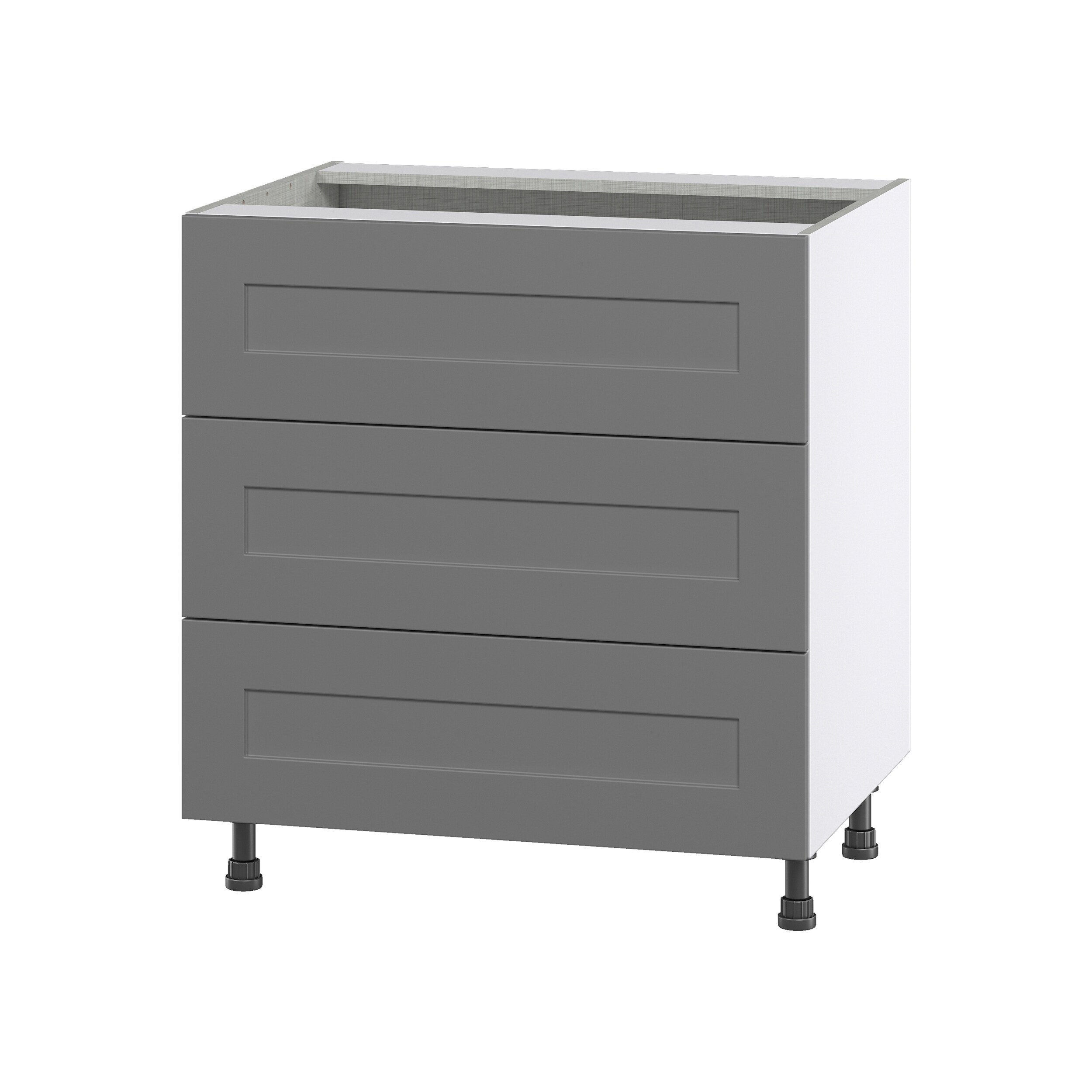 Hugo Borg Beaumont 30 in W x 34.5 in H x 24 in D Slate Gray Drawer