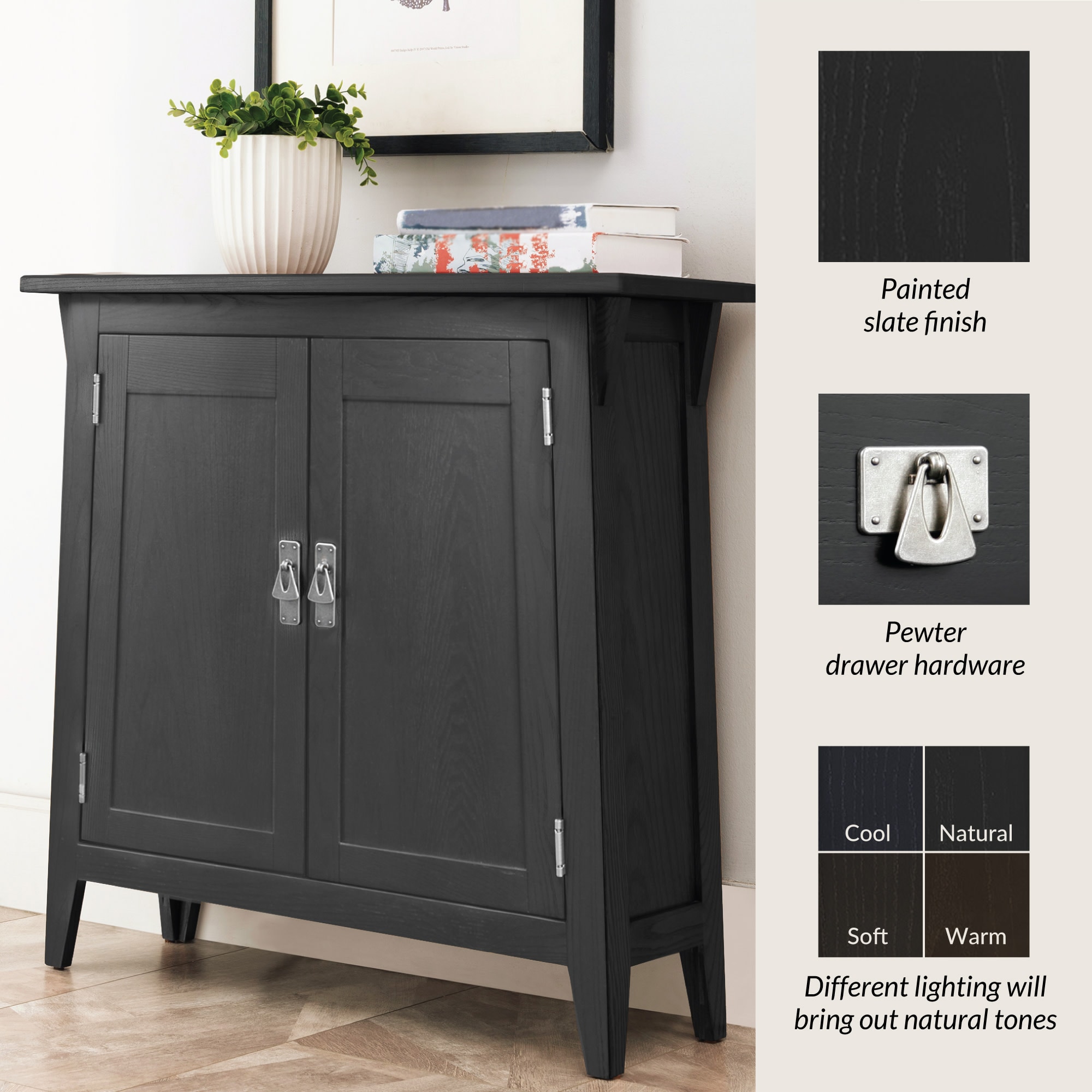 Leick Home 10001-SL Console-Sofa-Tables - View #3