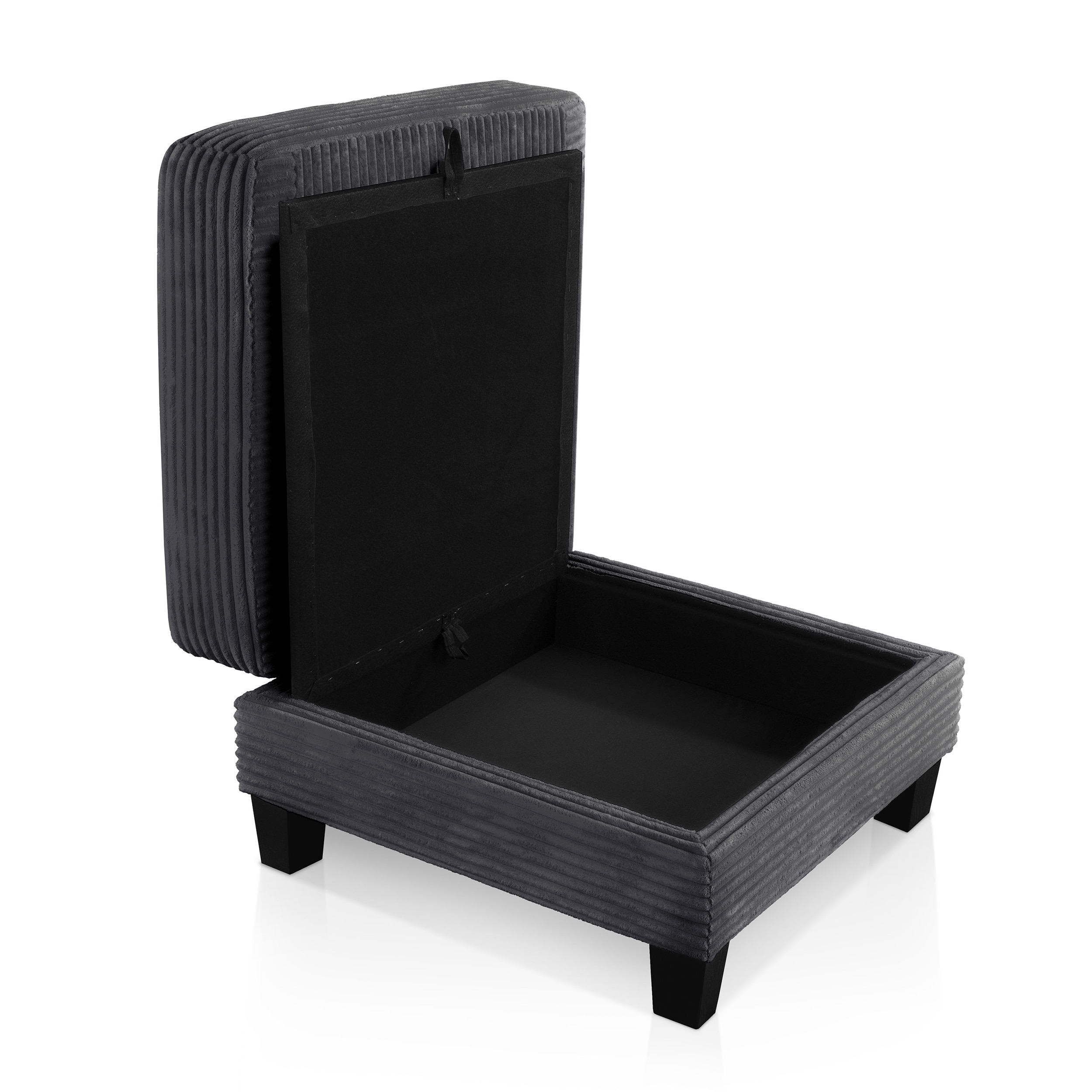 Furniture of America IDF-SL6932DG-OT Indoor-Ottomans - View #7