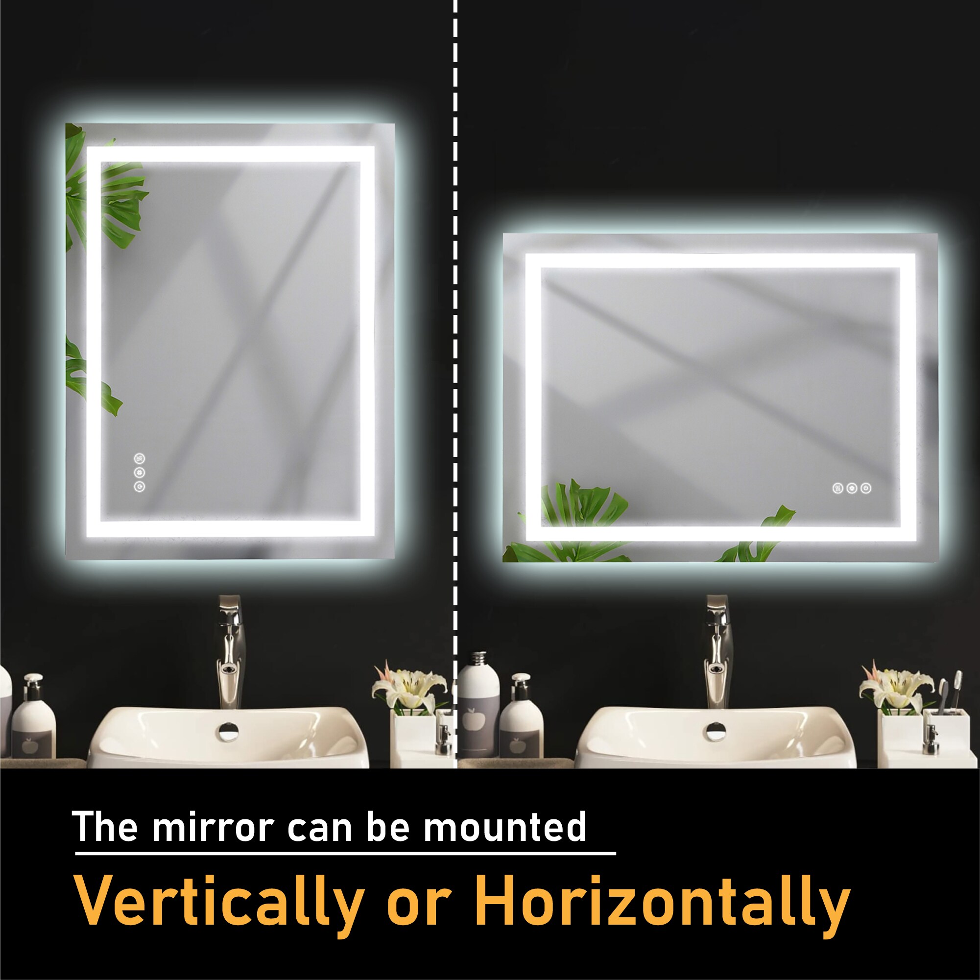 Forclover HE-31M3630 Framed-Bath-Mirrors - View #5