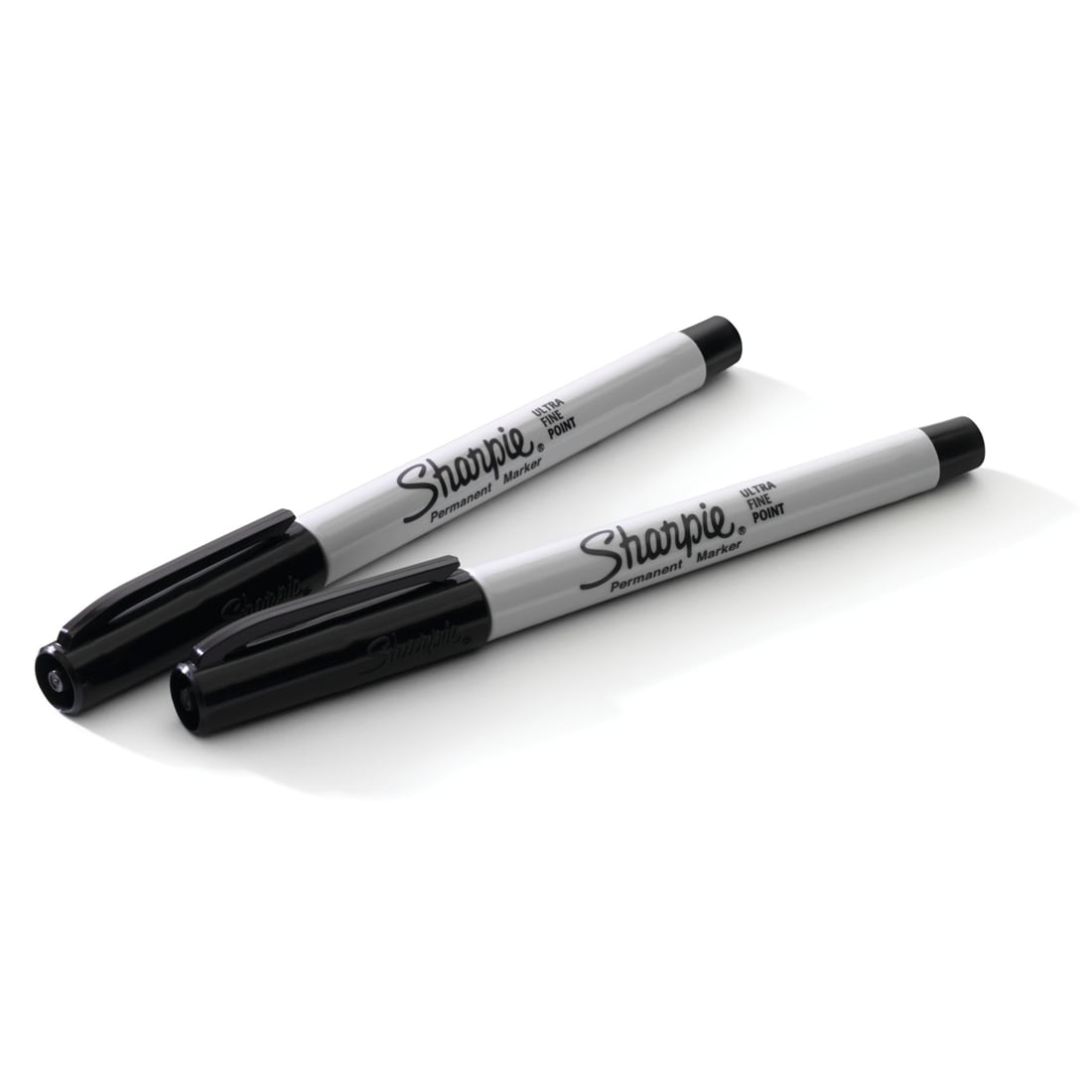 Sharpie 2-Pack Ultra Fine Point Black Permanent Marker in the Writing  Utensils department at