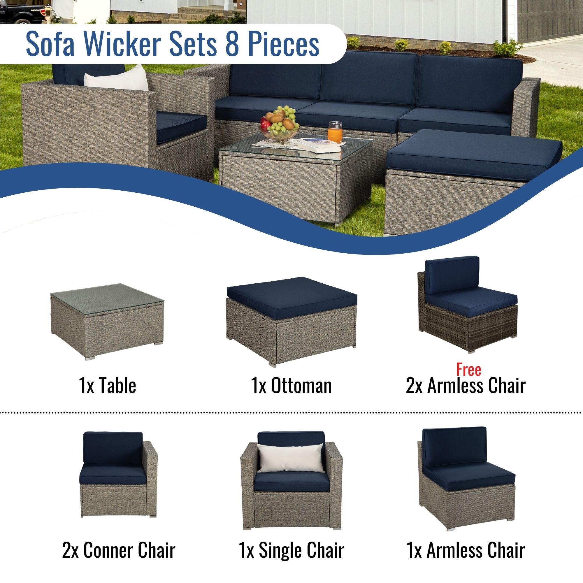 Bayfeve BF-0033BFN Patio-Conversation-Sets - View #4