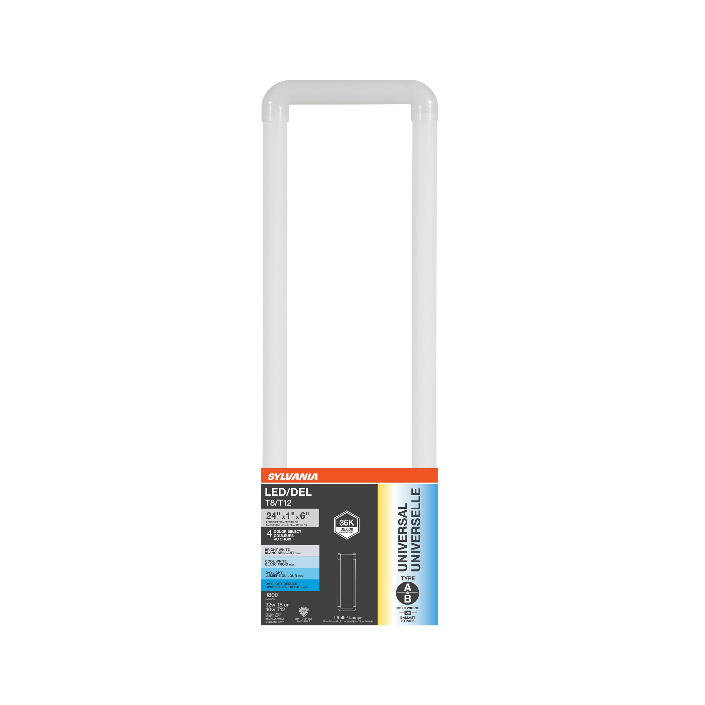 SYLVANIA 42428 Led-Tube-Light-Bulbs - View #3