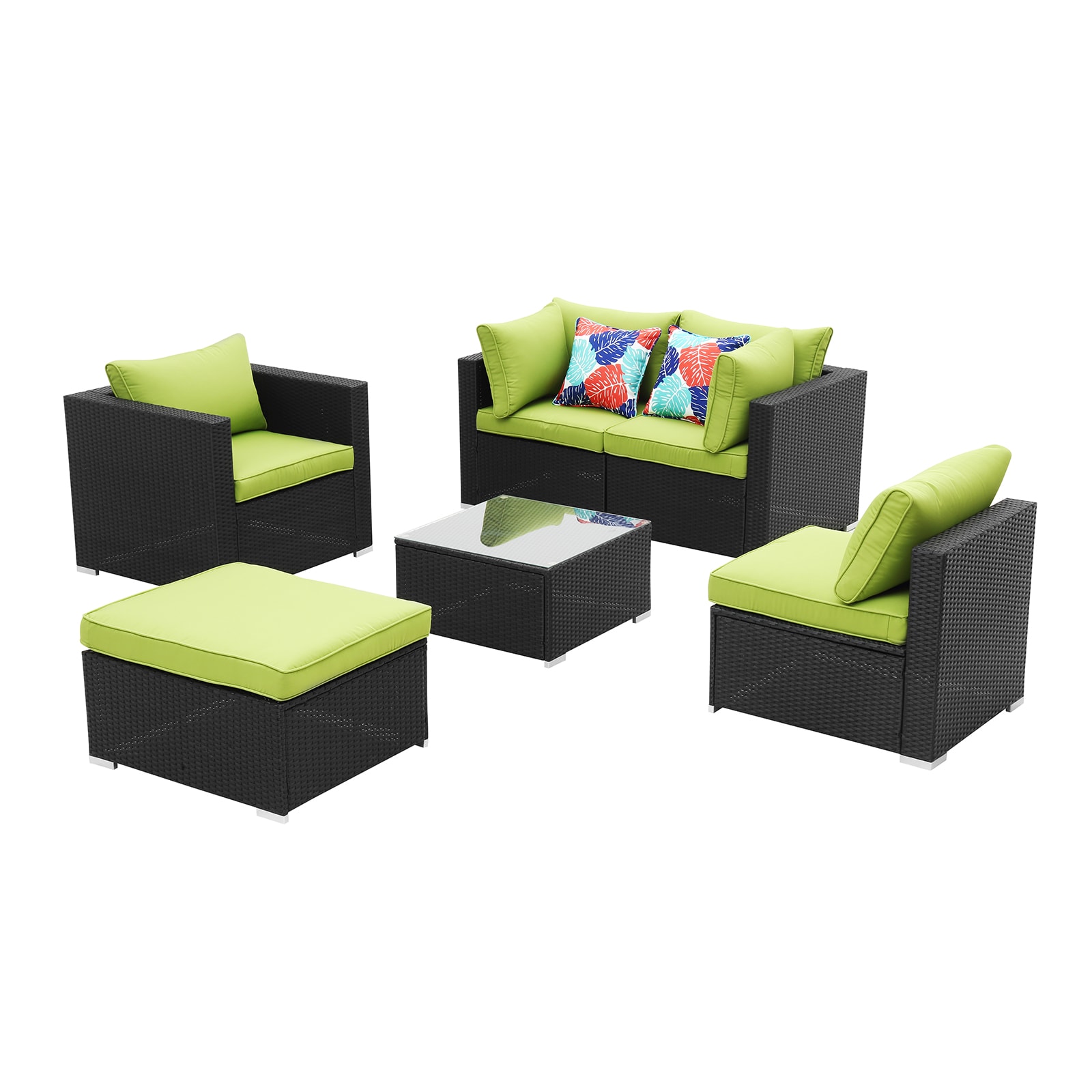 Flynama YH-V-CT-6-GR Patio-Conversation-Sets - View #3