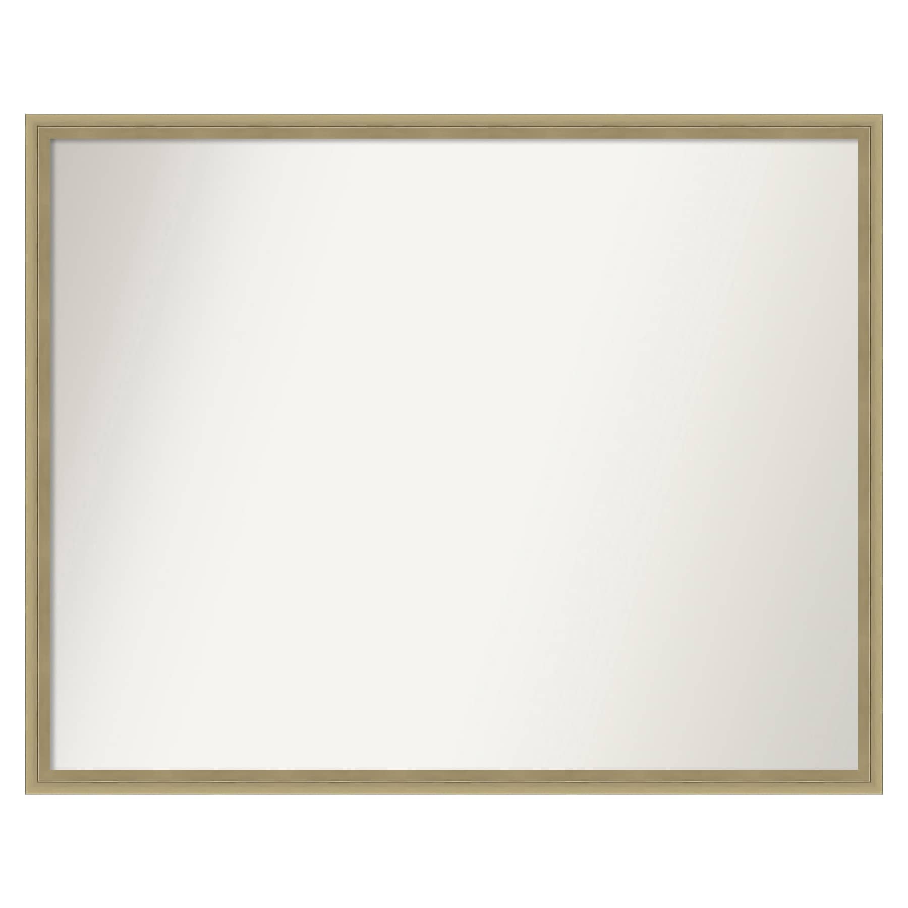 Amanti Art A17007222262 Lucie Champagne Frame 29.25-Inches W x 23.25-Inches H Rectangle Lucie Champagne Framed Vanity Mirror