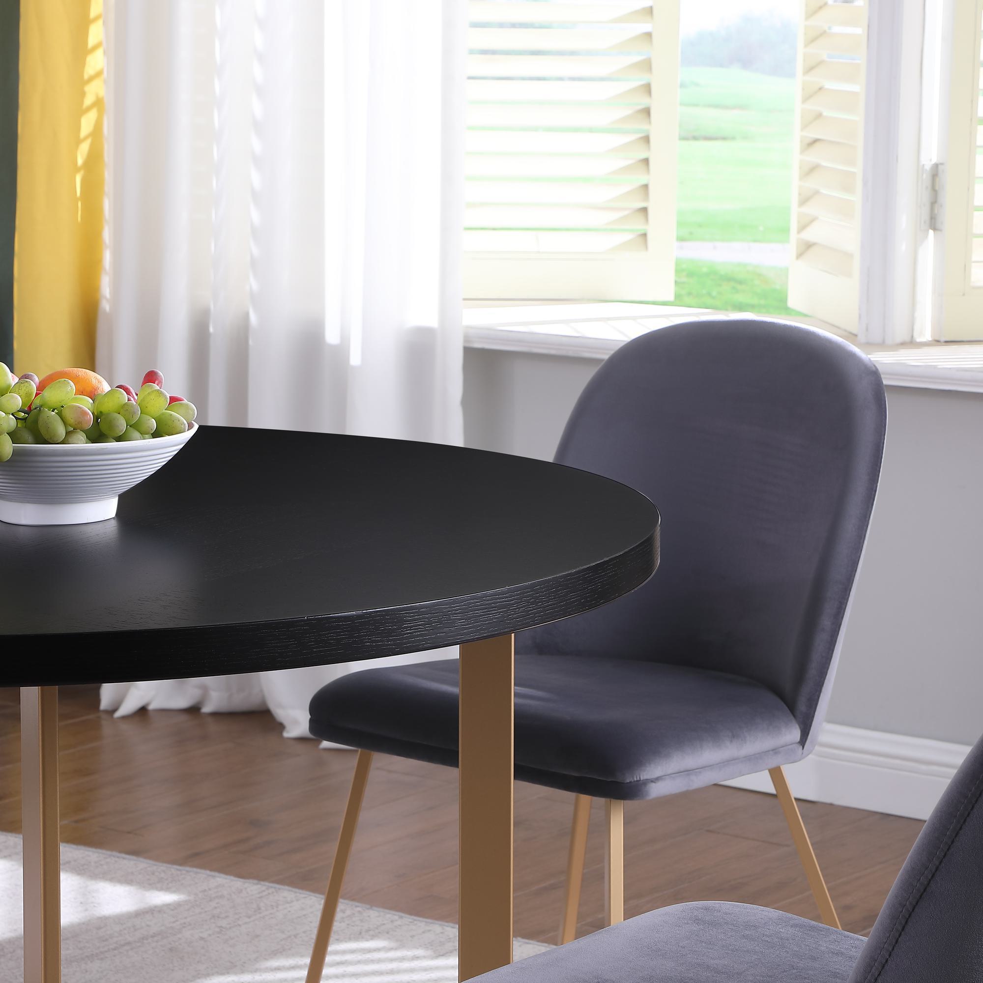 FARATI D2001DC-GREY Dining-Chairs - View #5