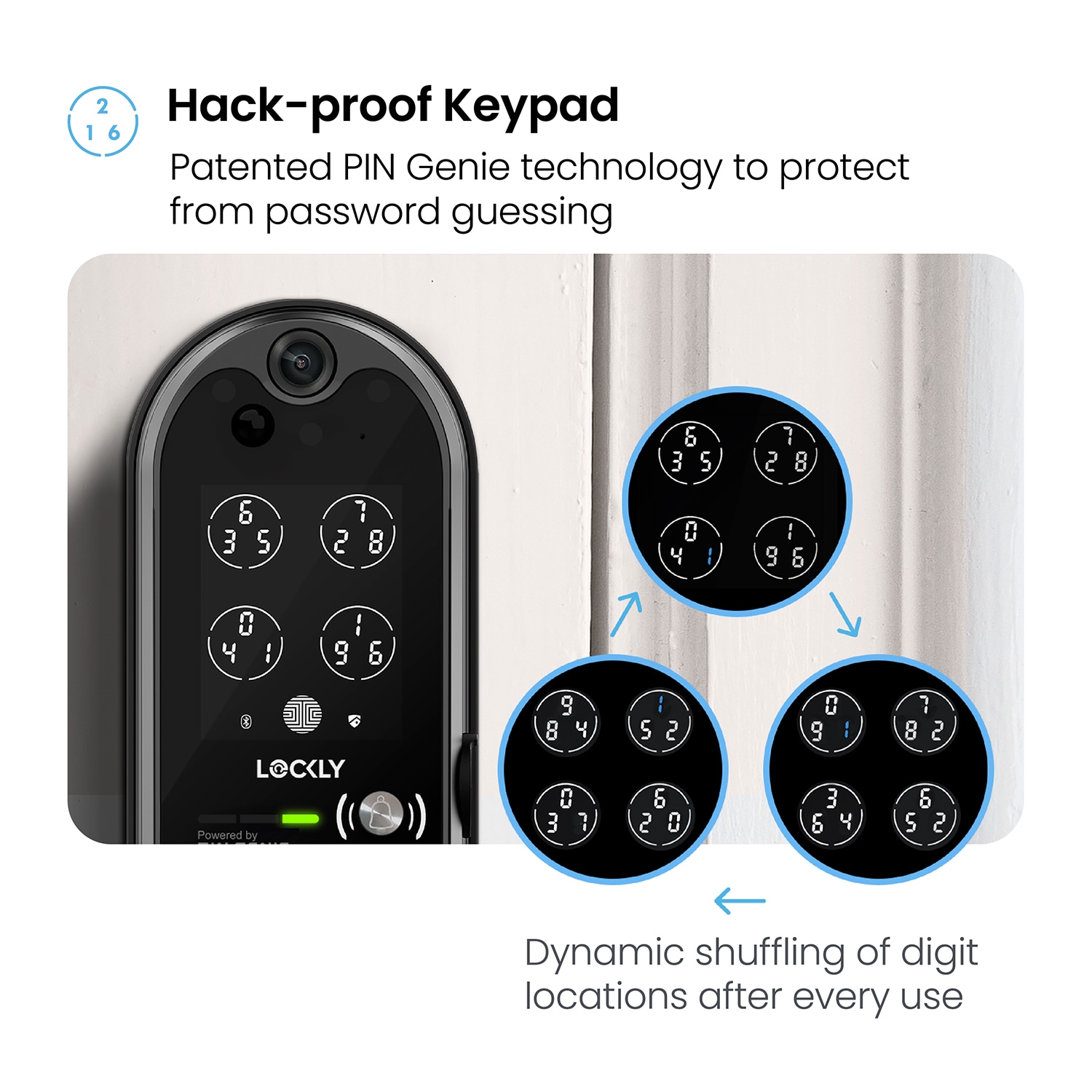 Lockly PGD798NVMB Electronic-Door-Locks - View #3
