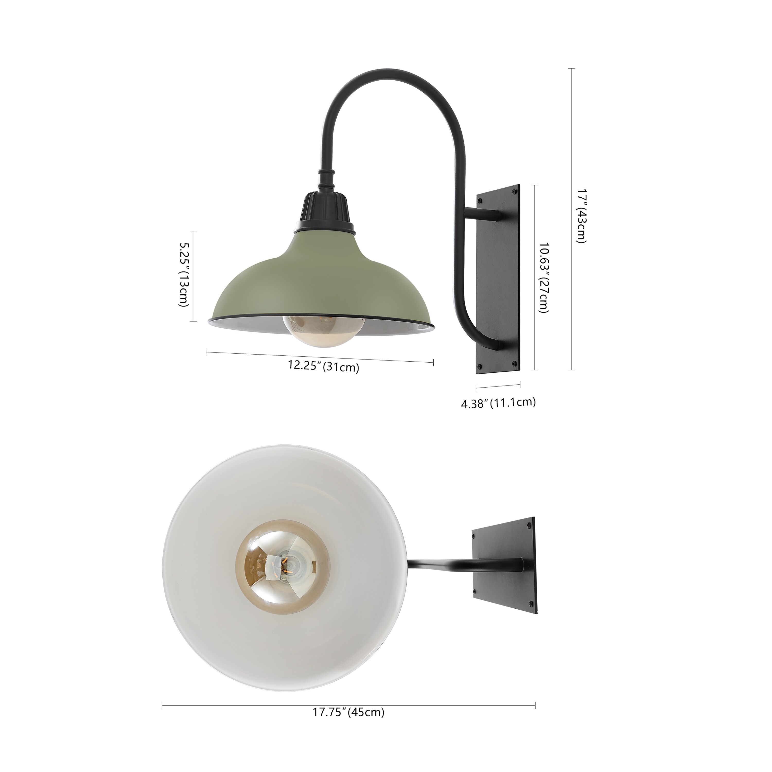 JONATHAN  Y JYL7614I Outdoor-Wall-Lighting - View #4
