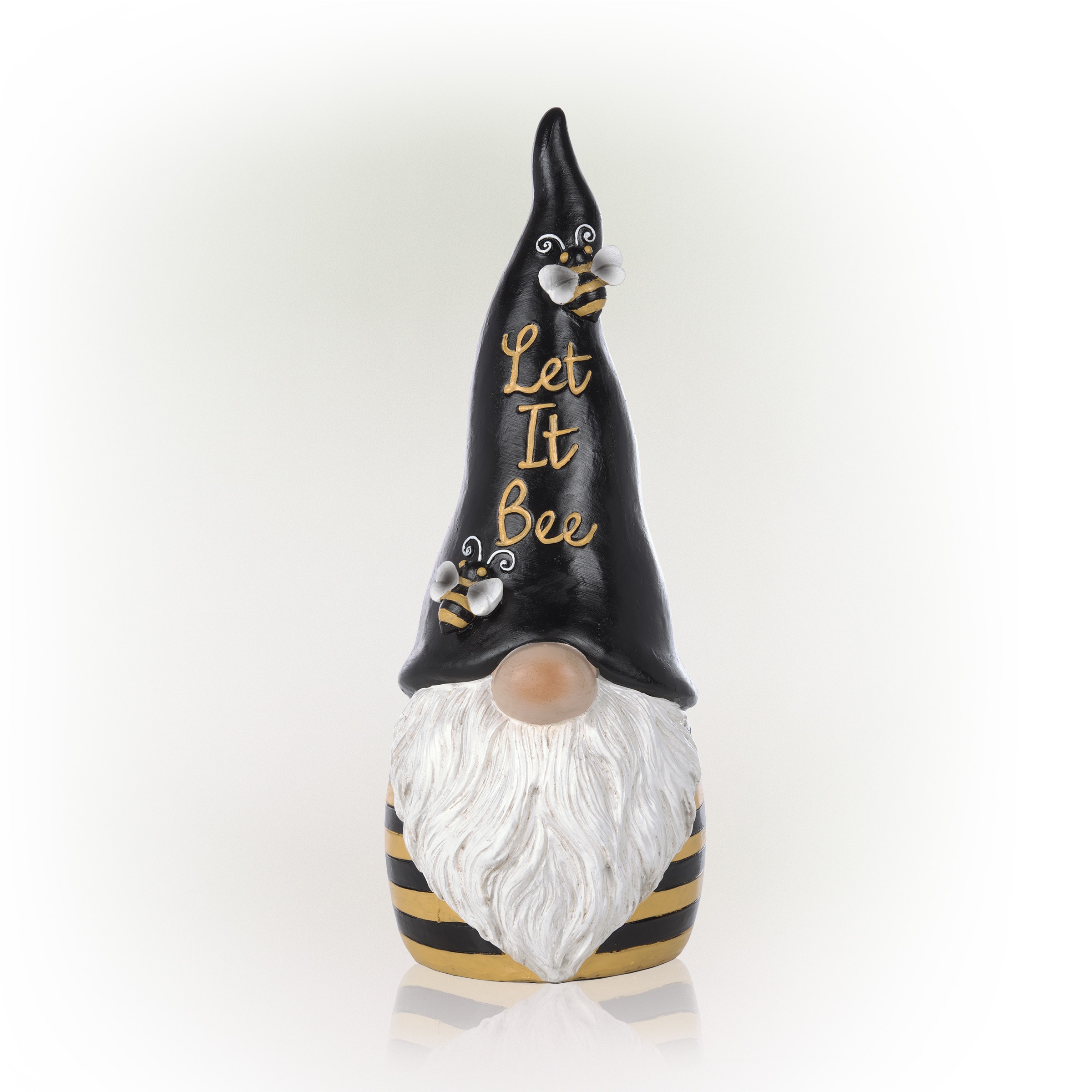 Alpine Corporation WQA1558 12-Inches H x 5-Inches W Multiple colors/finishes Gnome Garden Statue