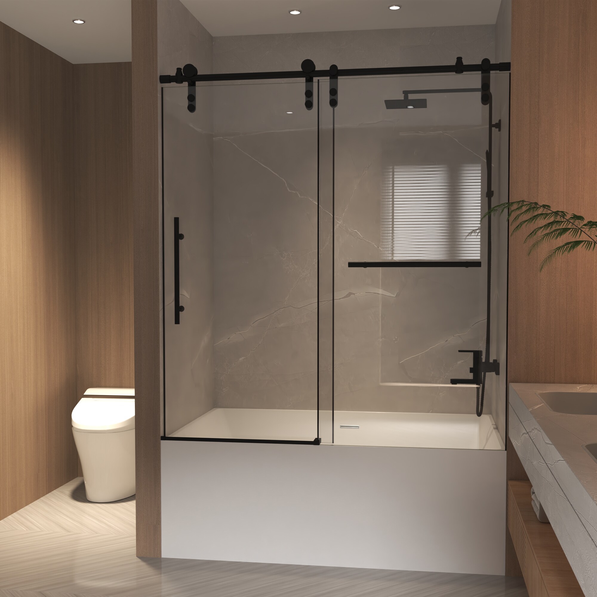 AAZJ JBF-W1675P359738 Bathtub-Doors - View #3