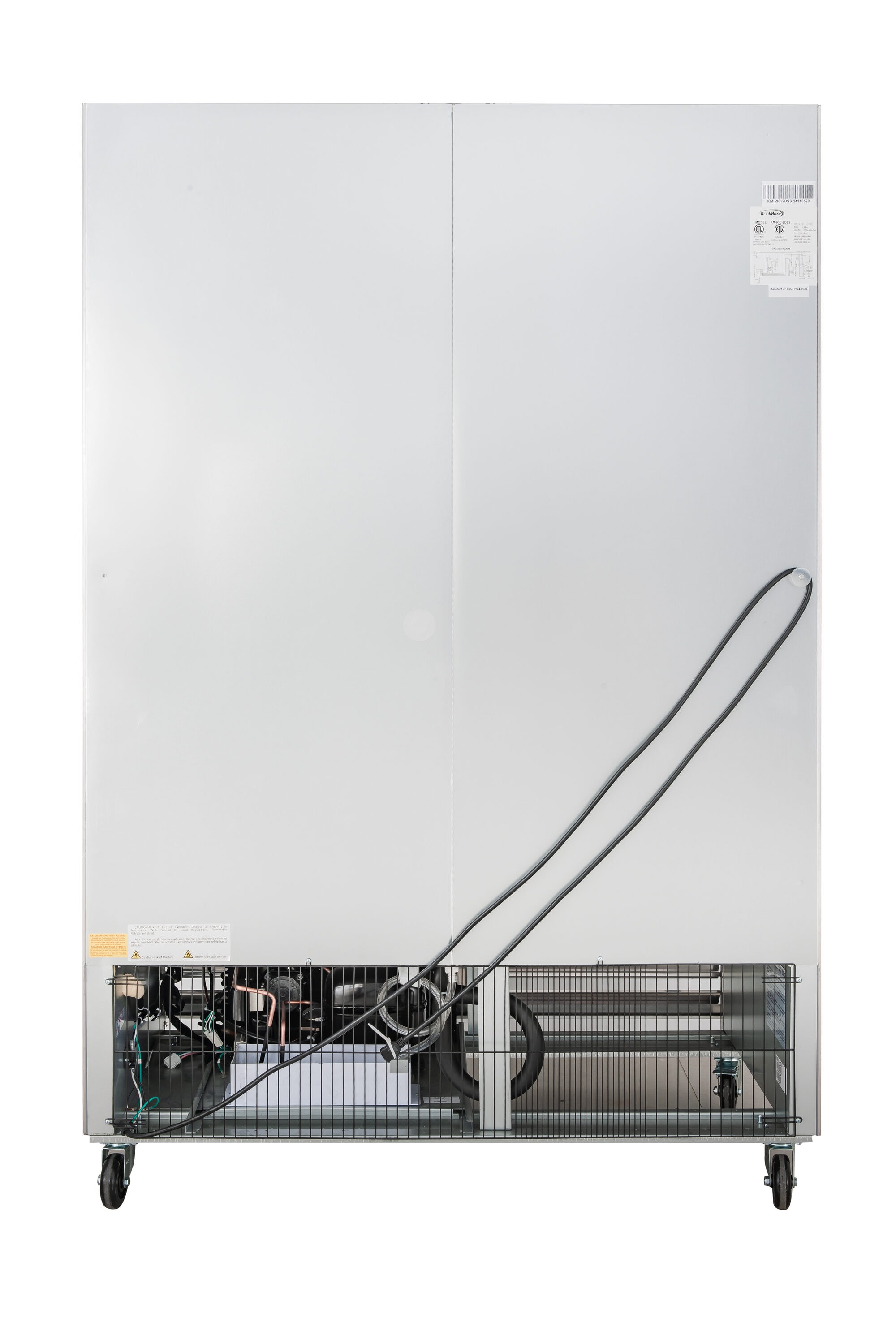 KoolMore LOW-KM-RIC-2DSS Commercial-Refrigerators - View #7