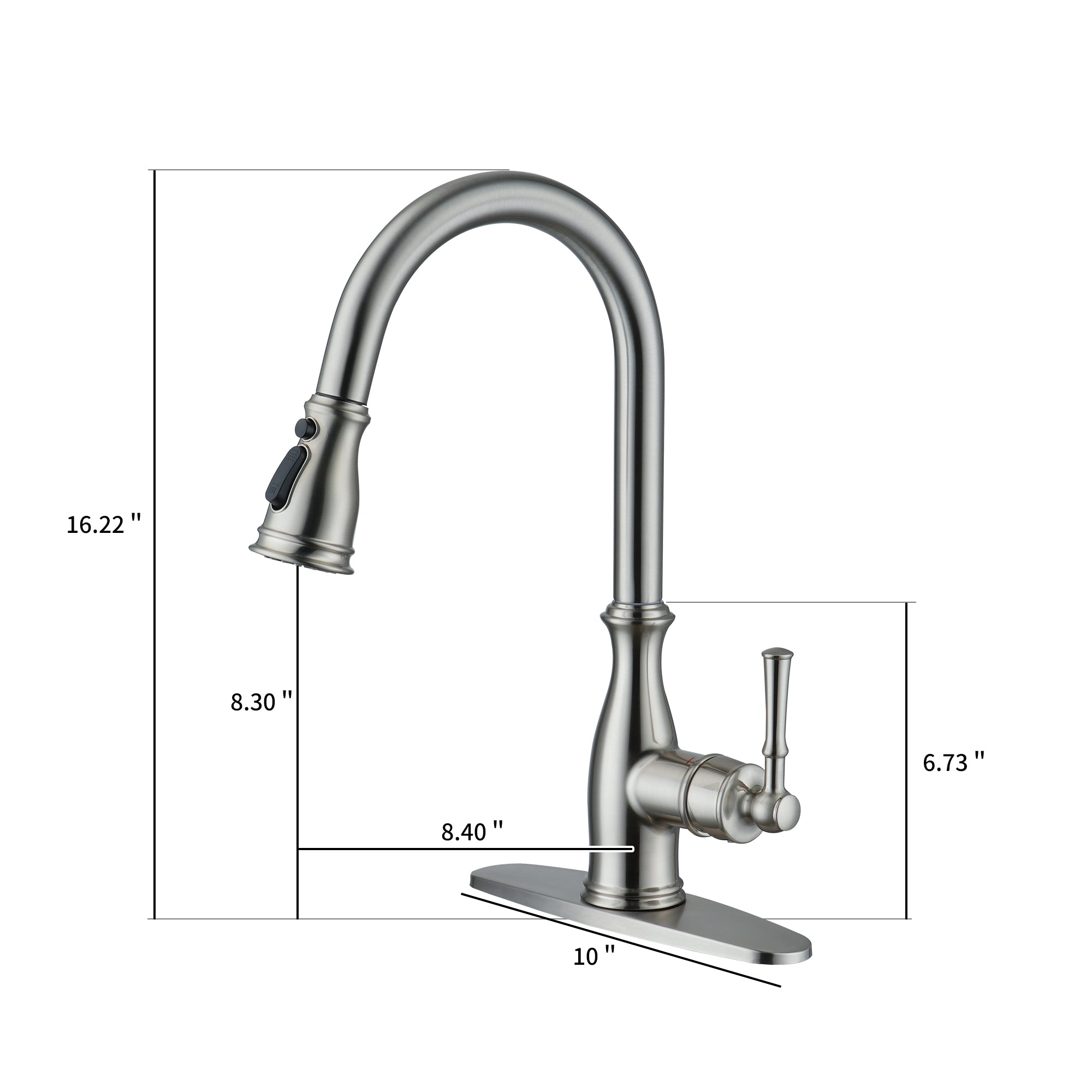 Boyel Living BL-APS328-BN Kitchen-Faucets - View #2