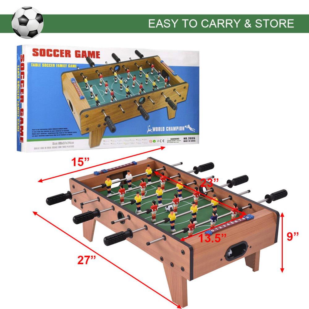 Pressure Relief Table Soccer Game with 2/4/7 Footballs Table