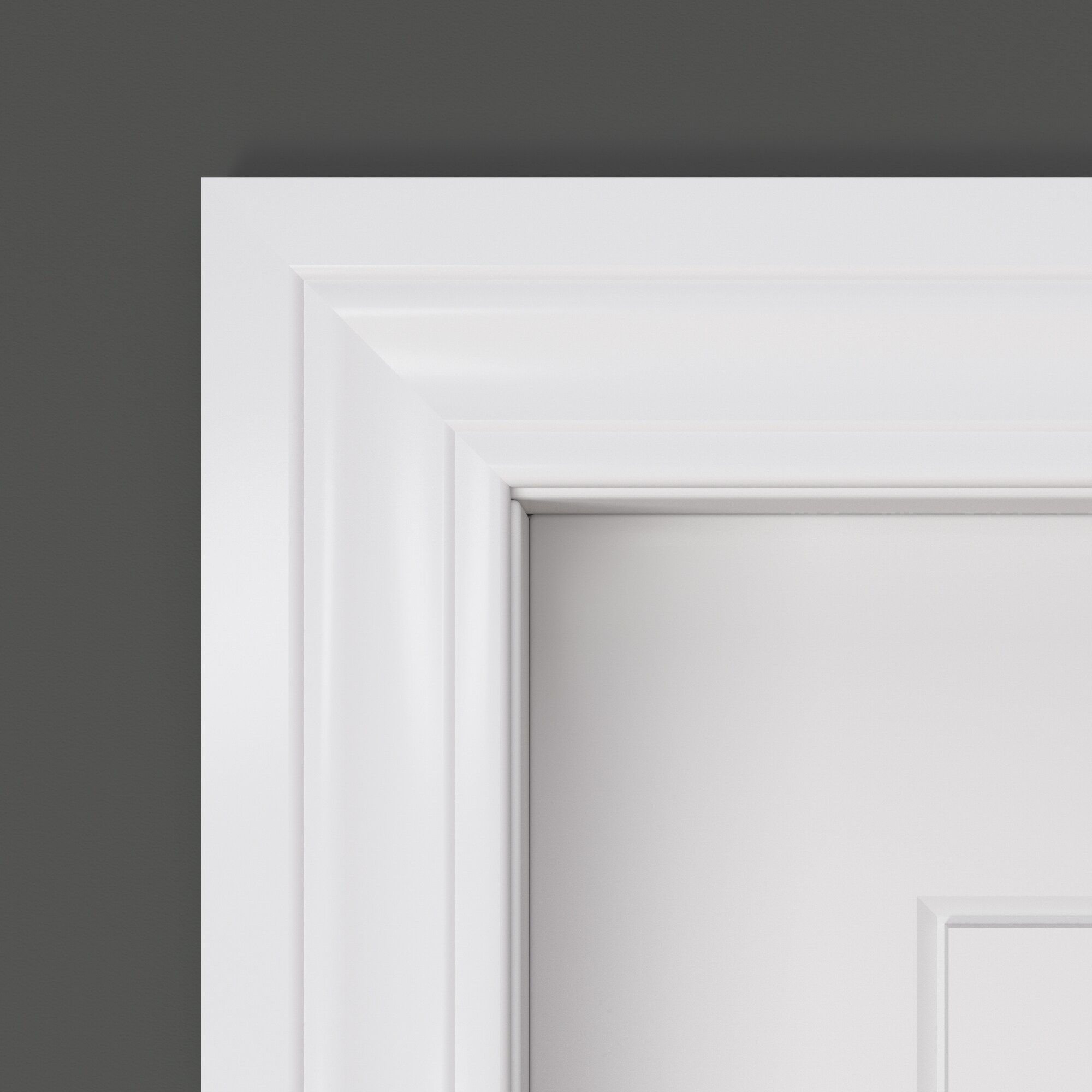 ReliaBilt 5/8-in x 3-1/4-in x 8-ft Primed Wood Casing in the Window ...