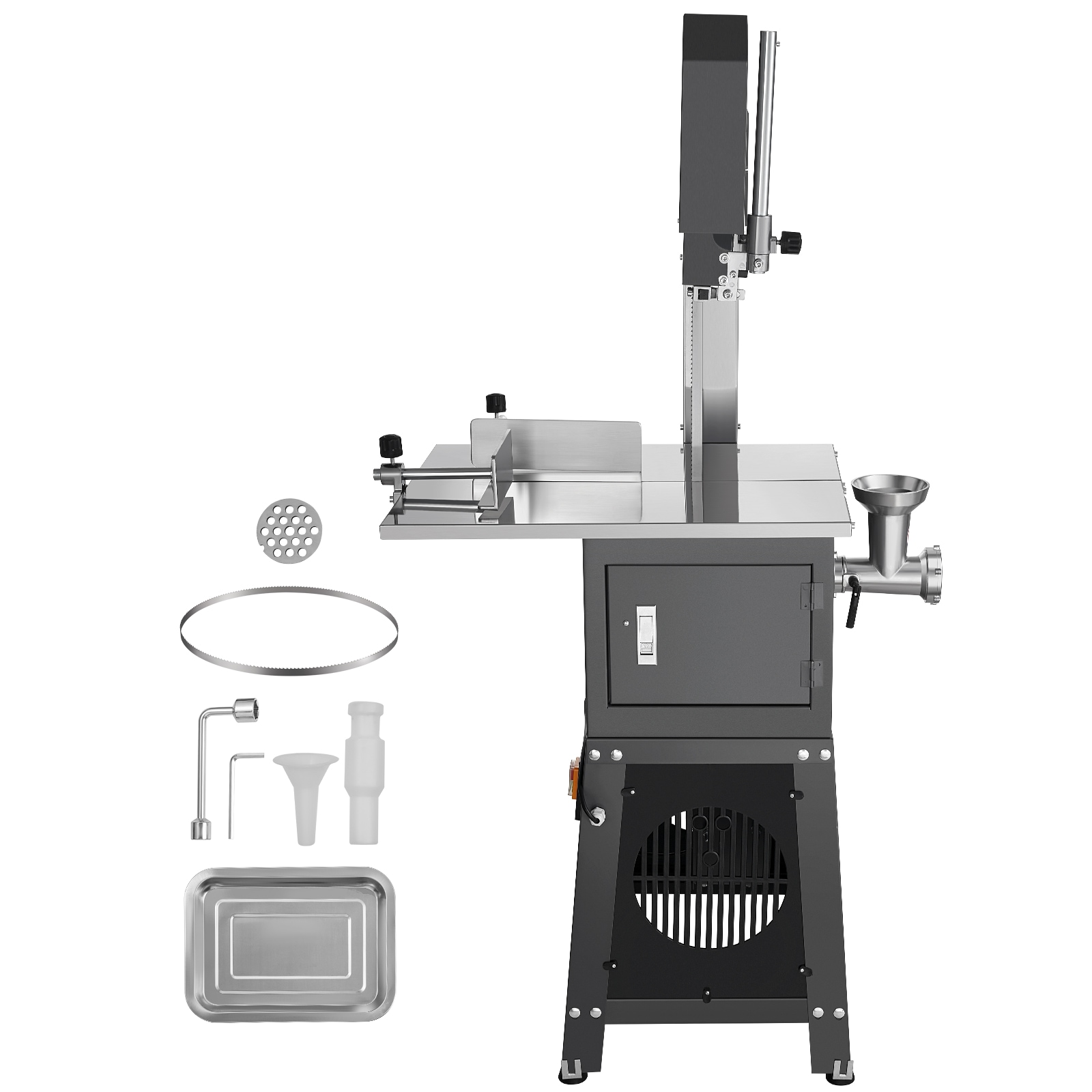 VEVOR JGJRJ850W42609QR8V1 Cold Rolled Steel Sheet 850W 7.09-IN Bone Saw Machine Plug-in Bone saw machine