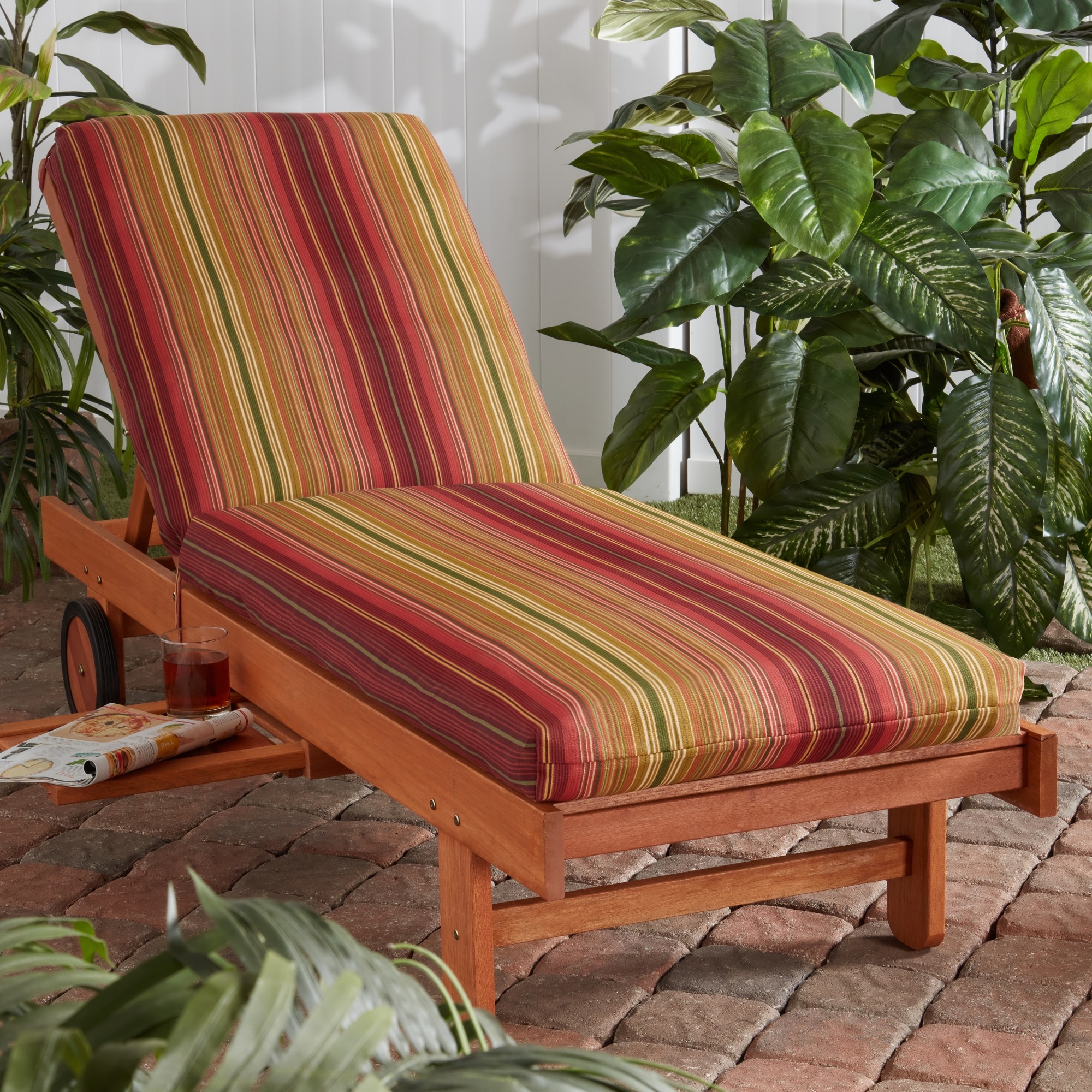 Greendale Home Fashions OC2802-KINNABARI Patio-Furniture-Cushions - View #3