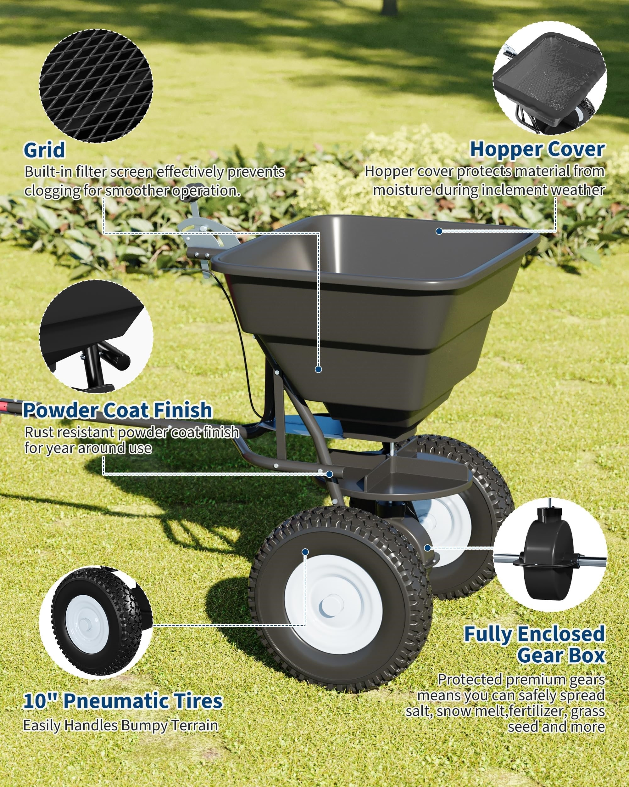 GarveeLife CLJ-XIGSFMCY29Q Push-Spreaders - View #3