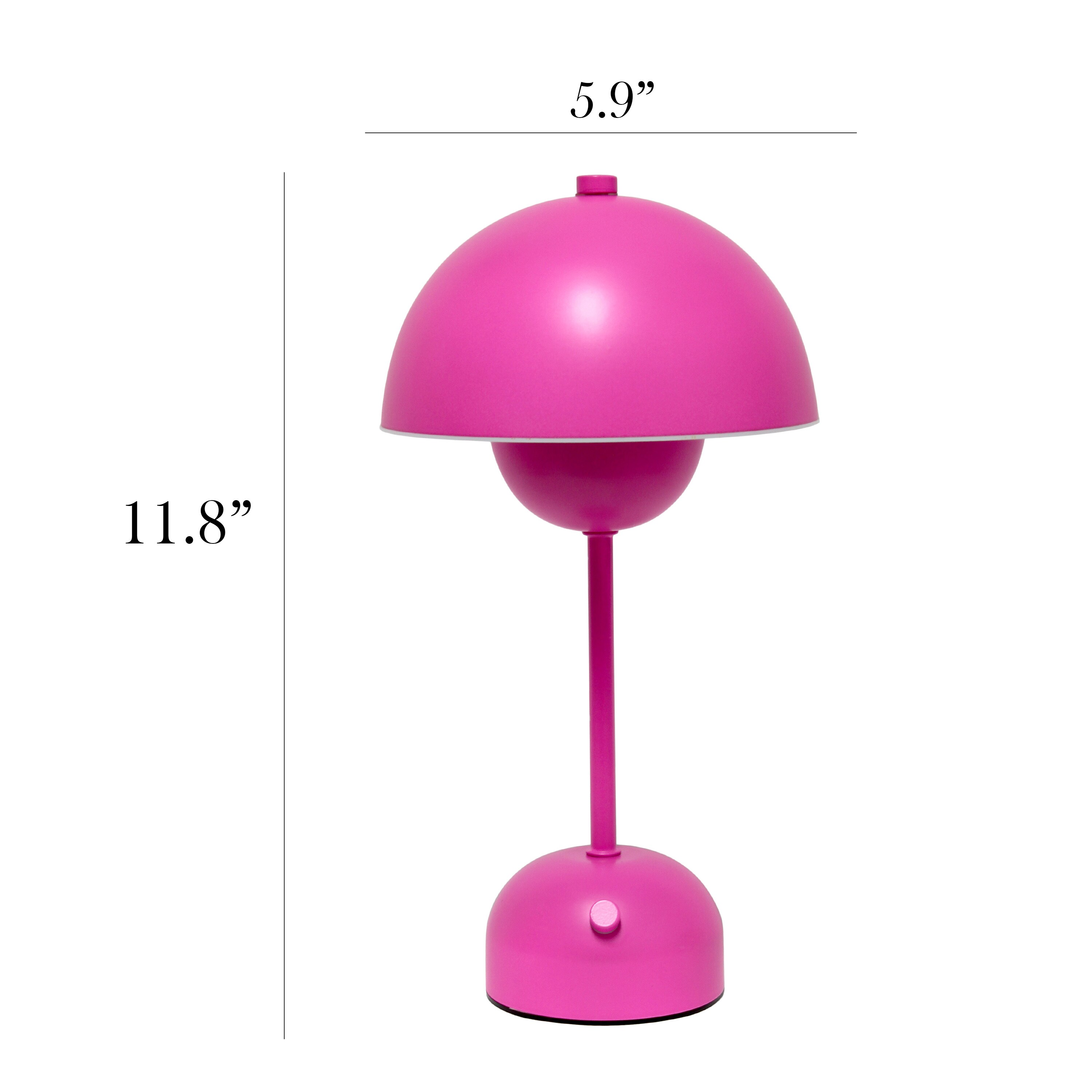 Simple Designs LD1069-HPK Desk-Table-Lamps - View #3