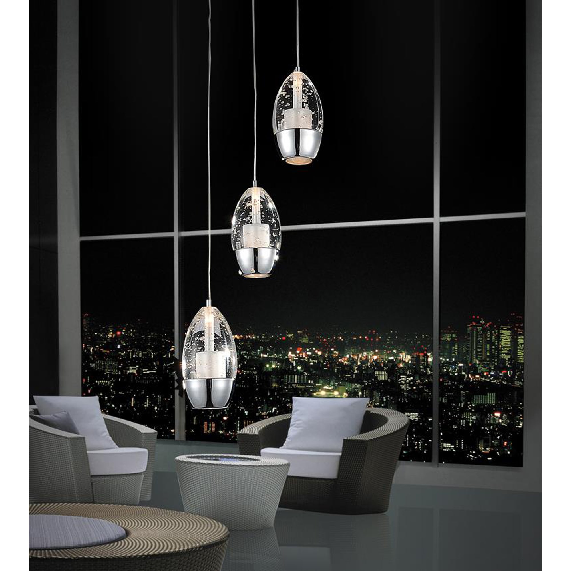 CWI Lighting 5077P10C-R Pendant-Lights - View #3