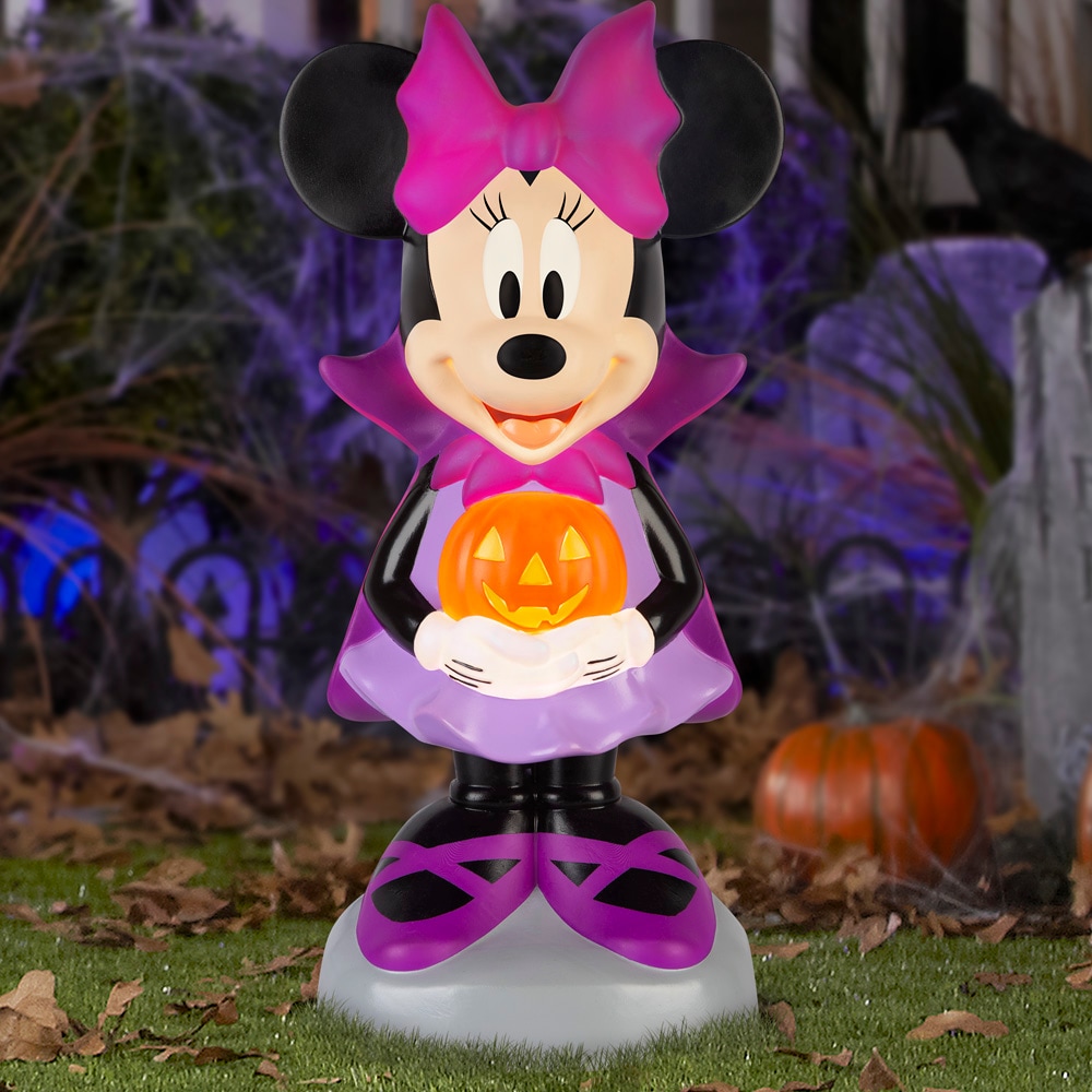 Disney 1.94-ft Pre-Lit Mickey Mouse and Friends Minnie Mouse Free Standing Decoration in the Outdoor Halloween Decorations & Inflatables department at Lowes.com