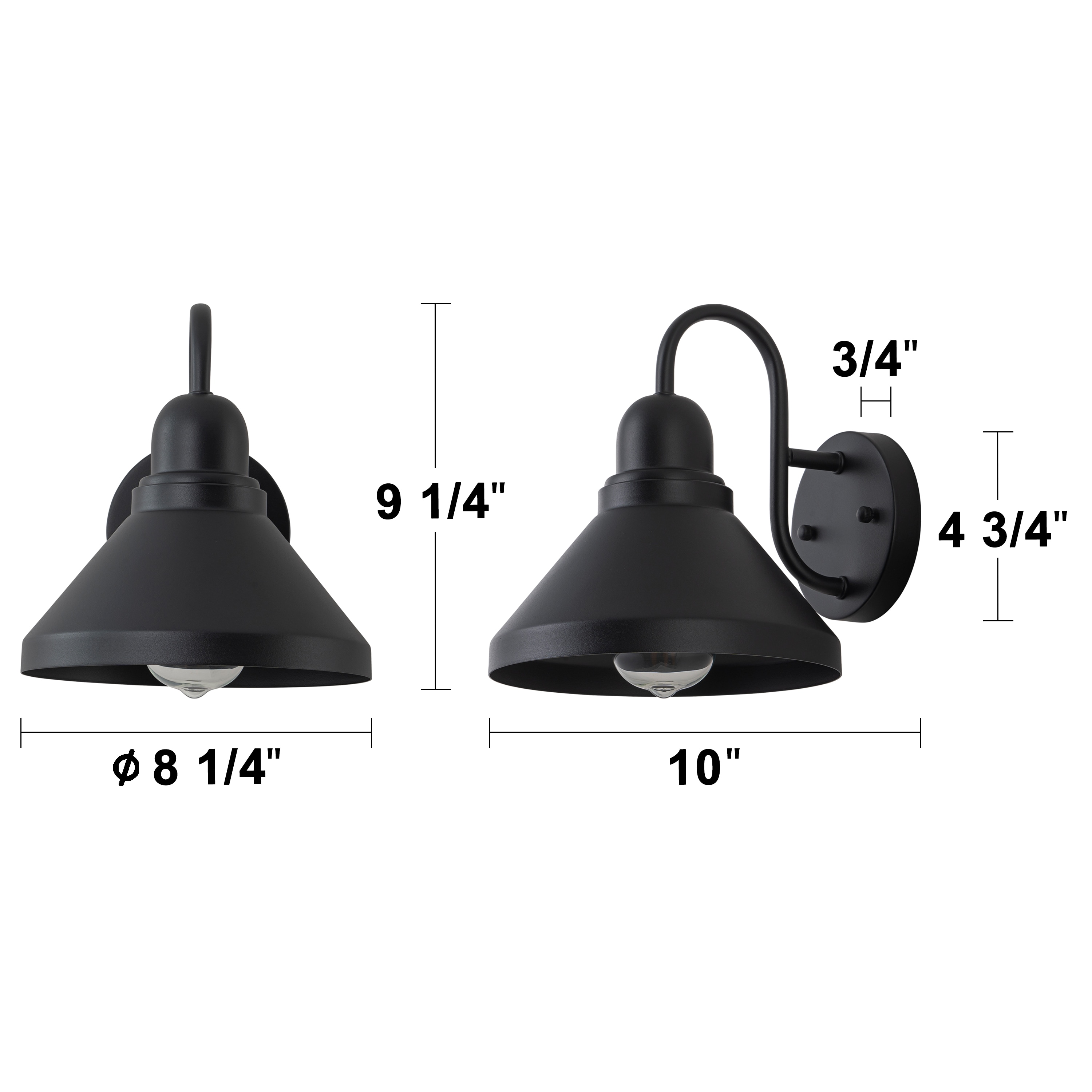 C Cattleya LCA2561-LIN-2W Outdoor-Wall-Lighting - View #5