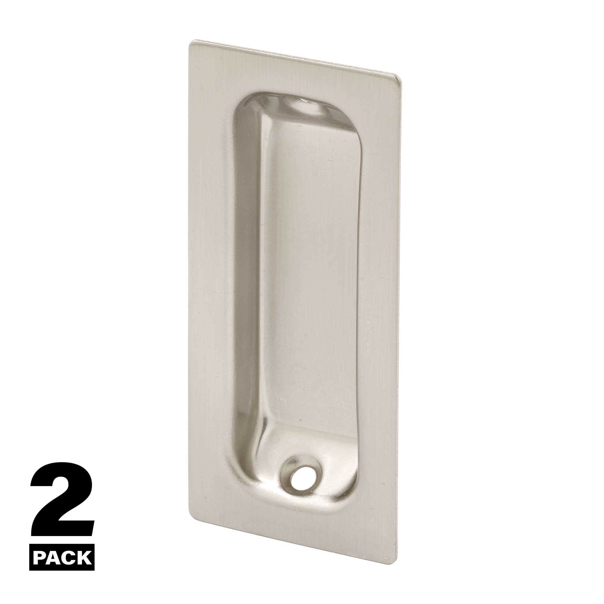 Prime-Line 1.5-in Chrome Sliding Closet Door Pull N 6973 at