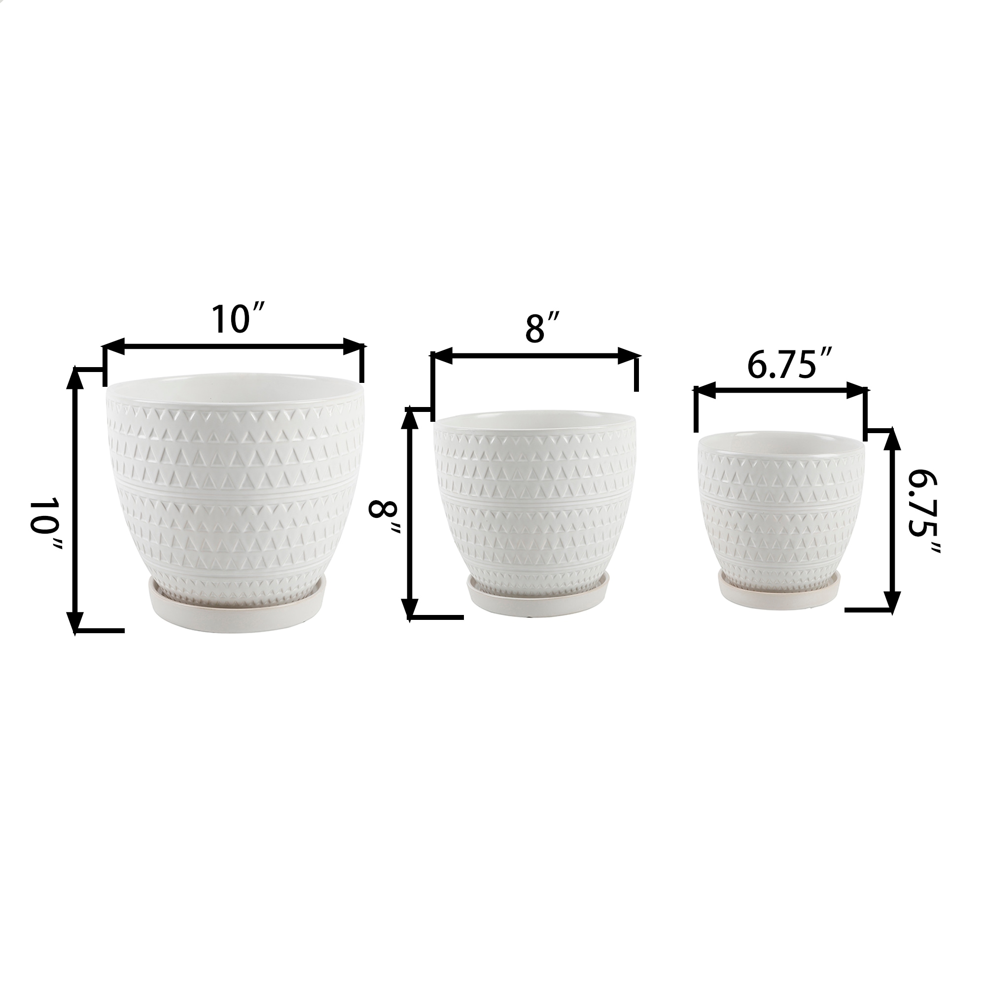 Flora Bunda CT2070E3-MTWH Planter-Window-Box - View #2