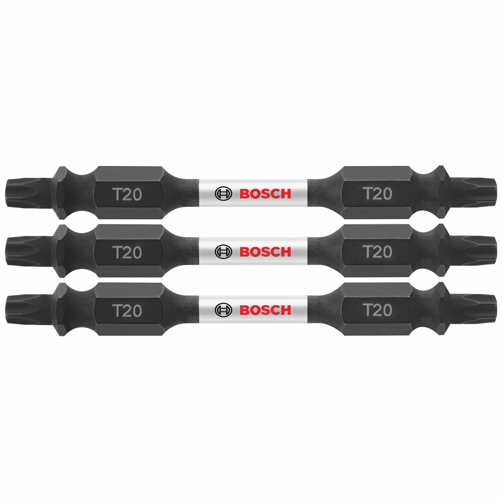 Bosch ITDET202503 Impact Tough 1/4-in x 2-1/2-in Torx Impact Driver Bit 3 -Piece