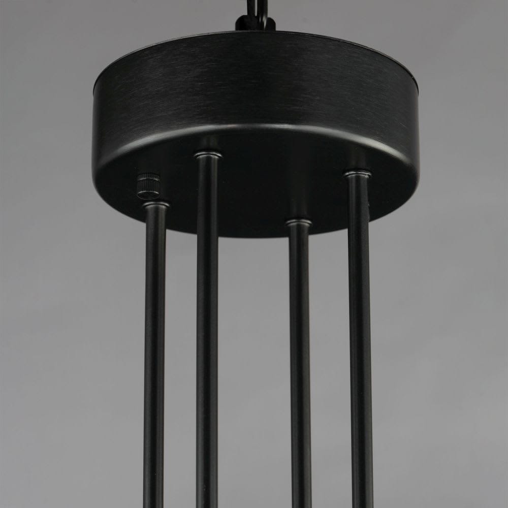 Maxim Lighting A-MX-16162CRBK Ovation 9-Light Modern / Transitional Black Led Chandelier