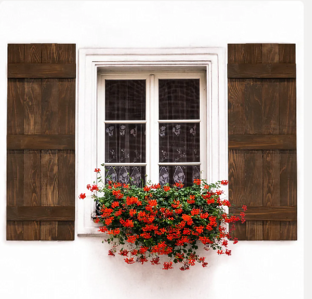 Dogberry WTRAD1436COFFDOUB Exterior-Shutters - View #7