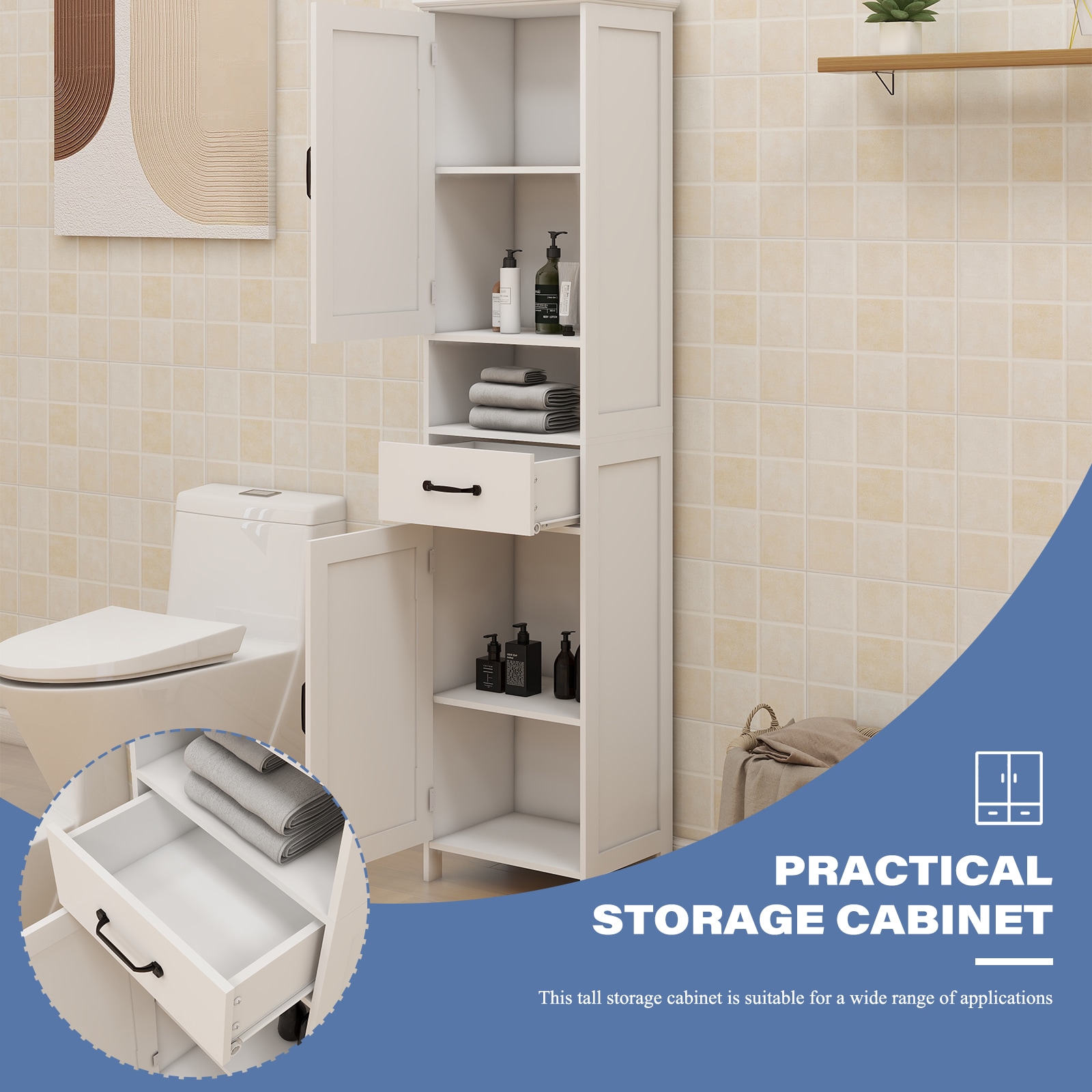 Siavonce FZ-D0102HRIMVJ Utility-Storage-Cabinets - View #7
