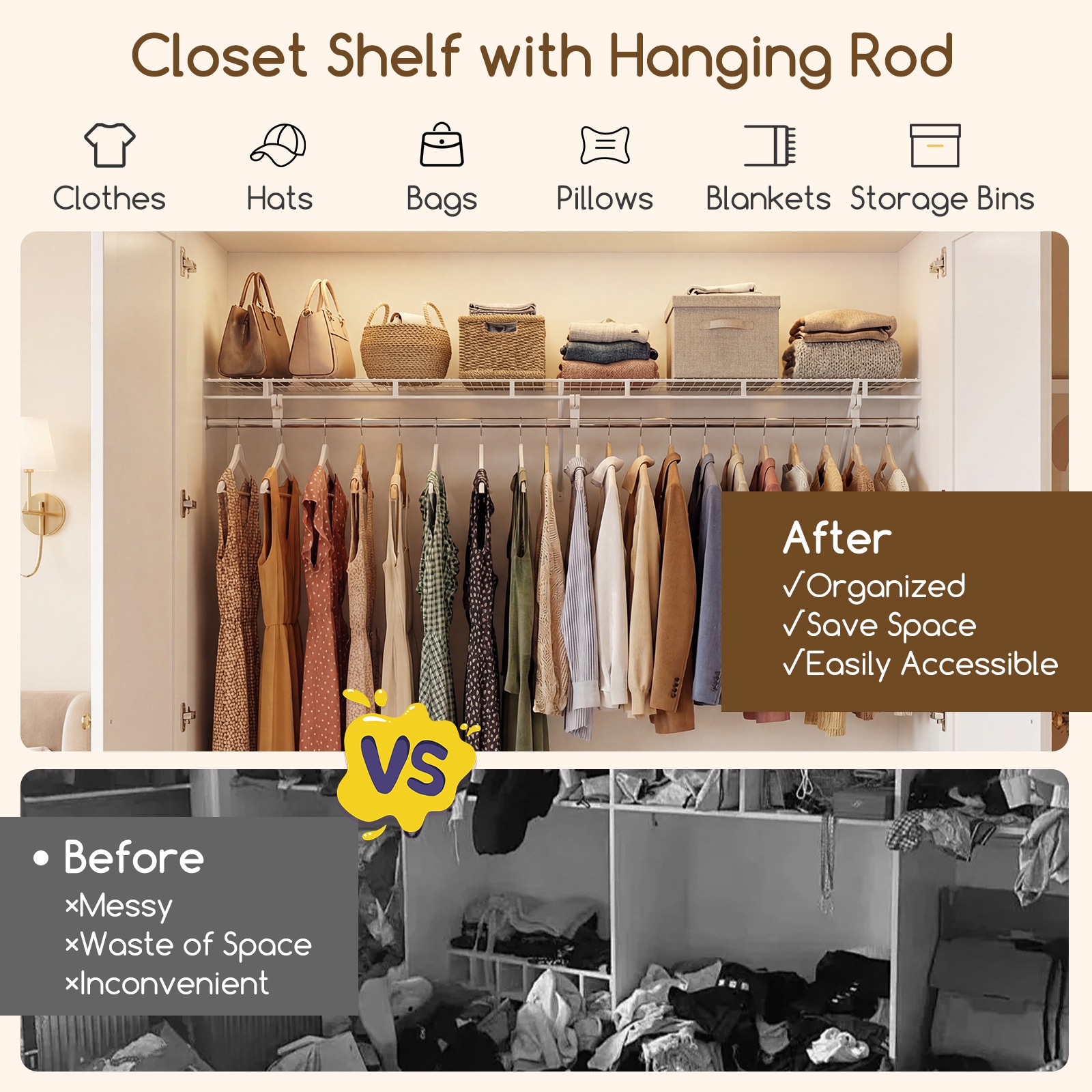 SUGIFT LW018SUGHY1902 Wire-Closet-Kits - View #4