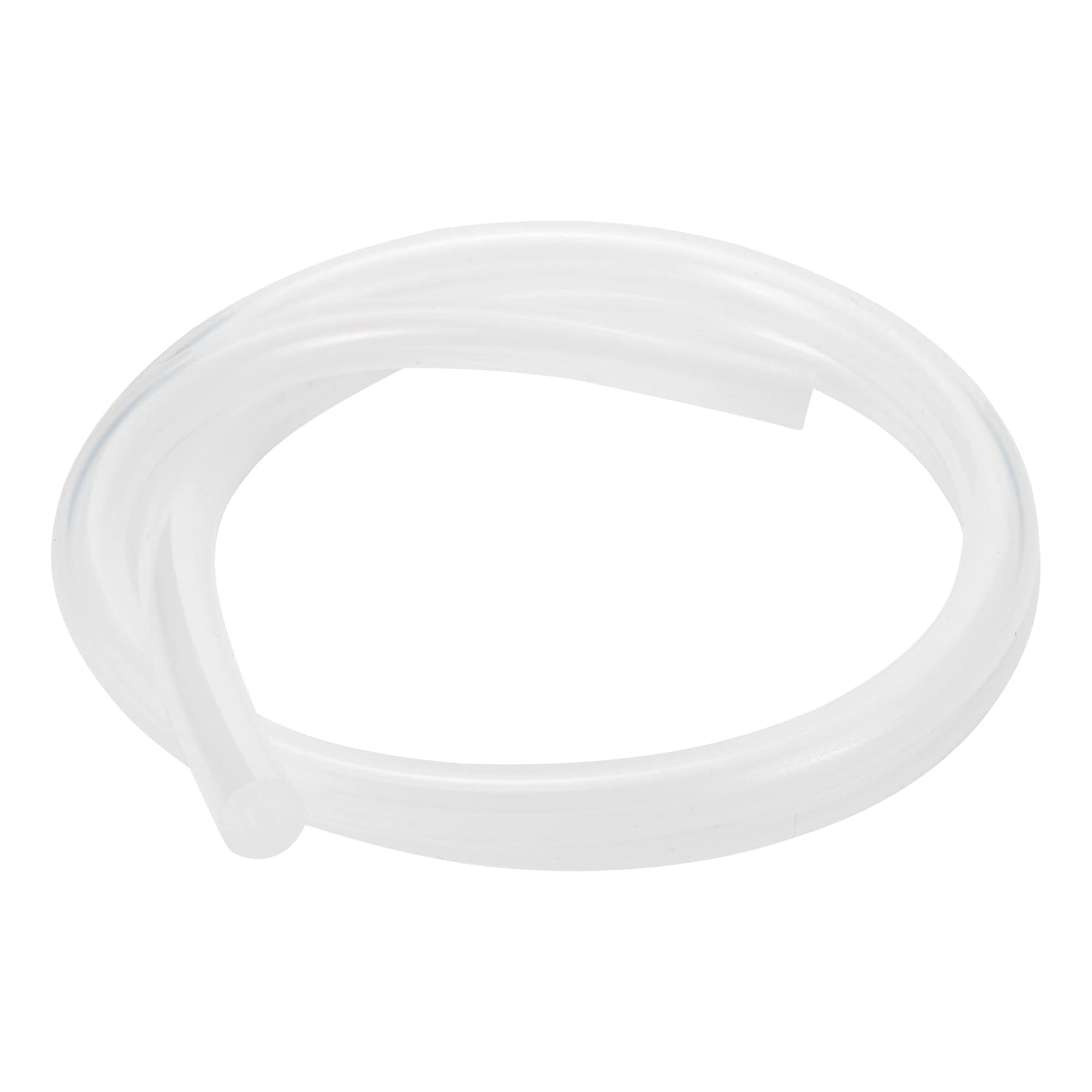Unique Bargains - 1pc Silicone Vacuum Tubing Hose High Temperature 5FT 1/4 Inch 6mm ID 2.5mm Thic...