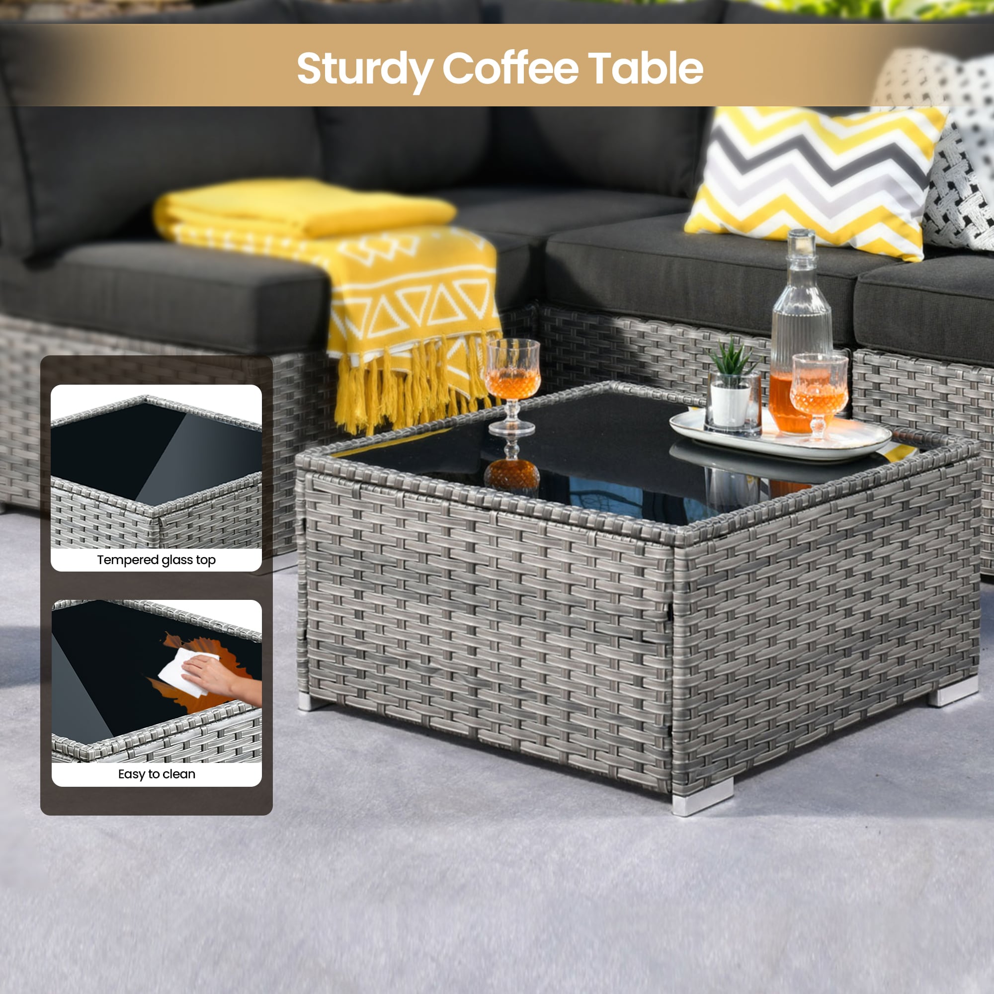 Pouuin SCFPGRSHOP100-10 Patio-Sofas-Daybeds - View #8