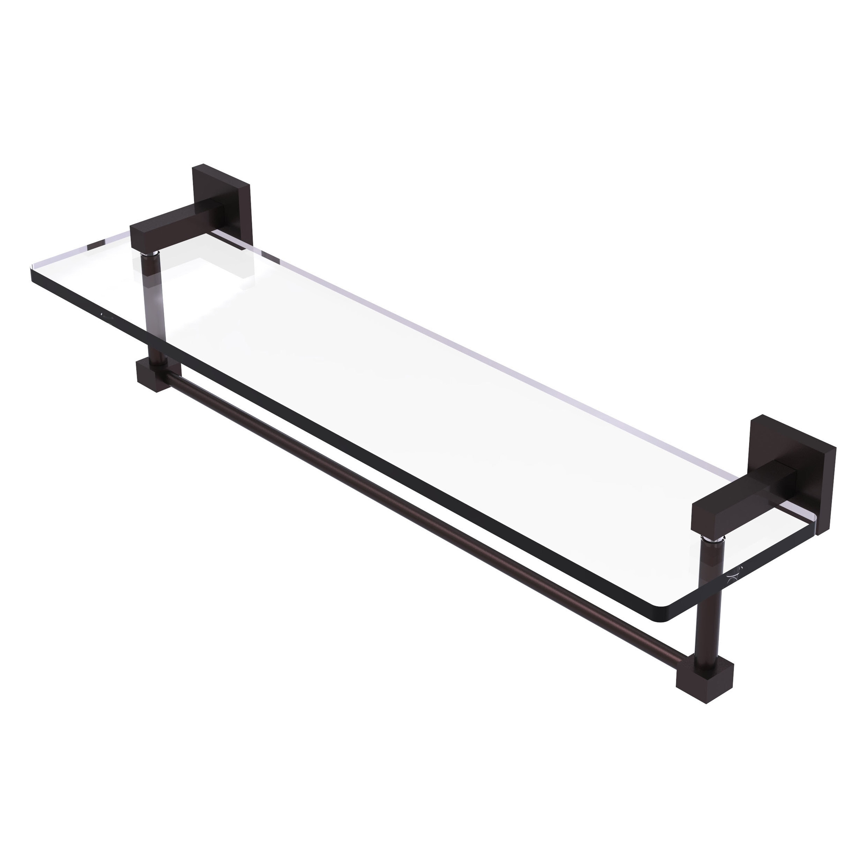Allied Brass MT-1-22TB-ABZ Montero Antique Bronze Wall mount Bathroom Shelf ( 22-in x 5.3-in x 5-in )