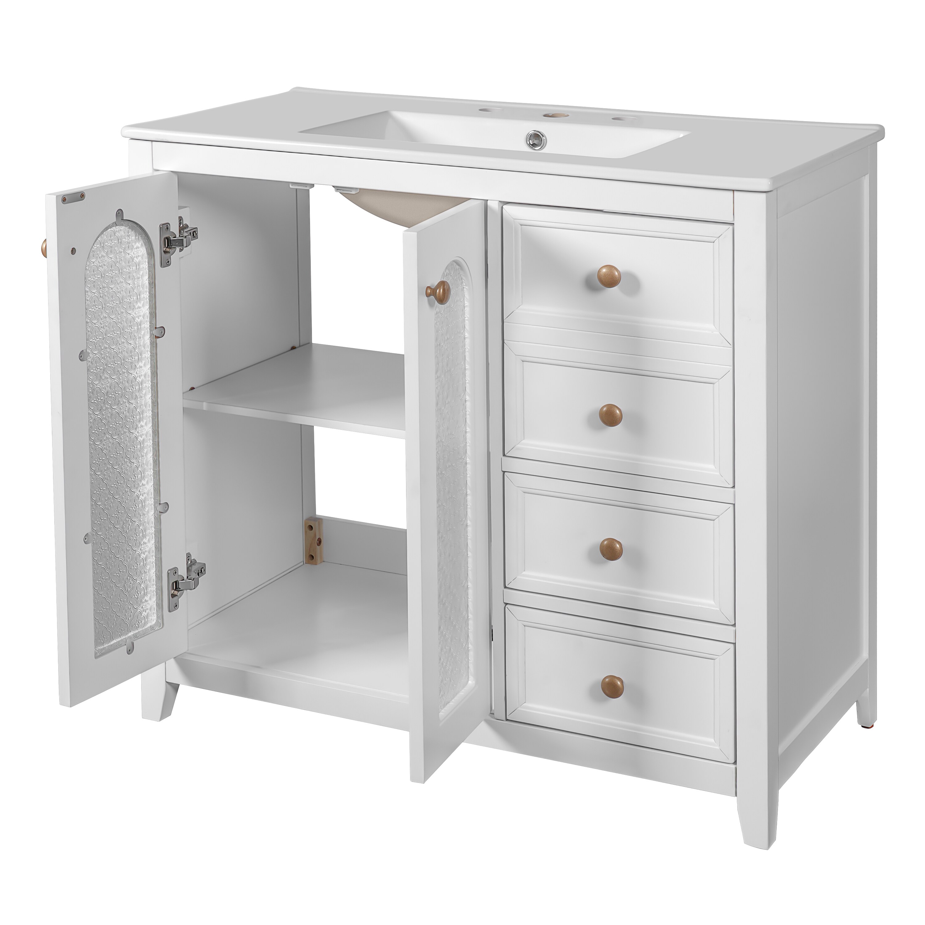 ModernLuxe L3P-N729P184710K Bath-Vanity-Combo - View #14