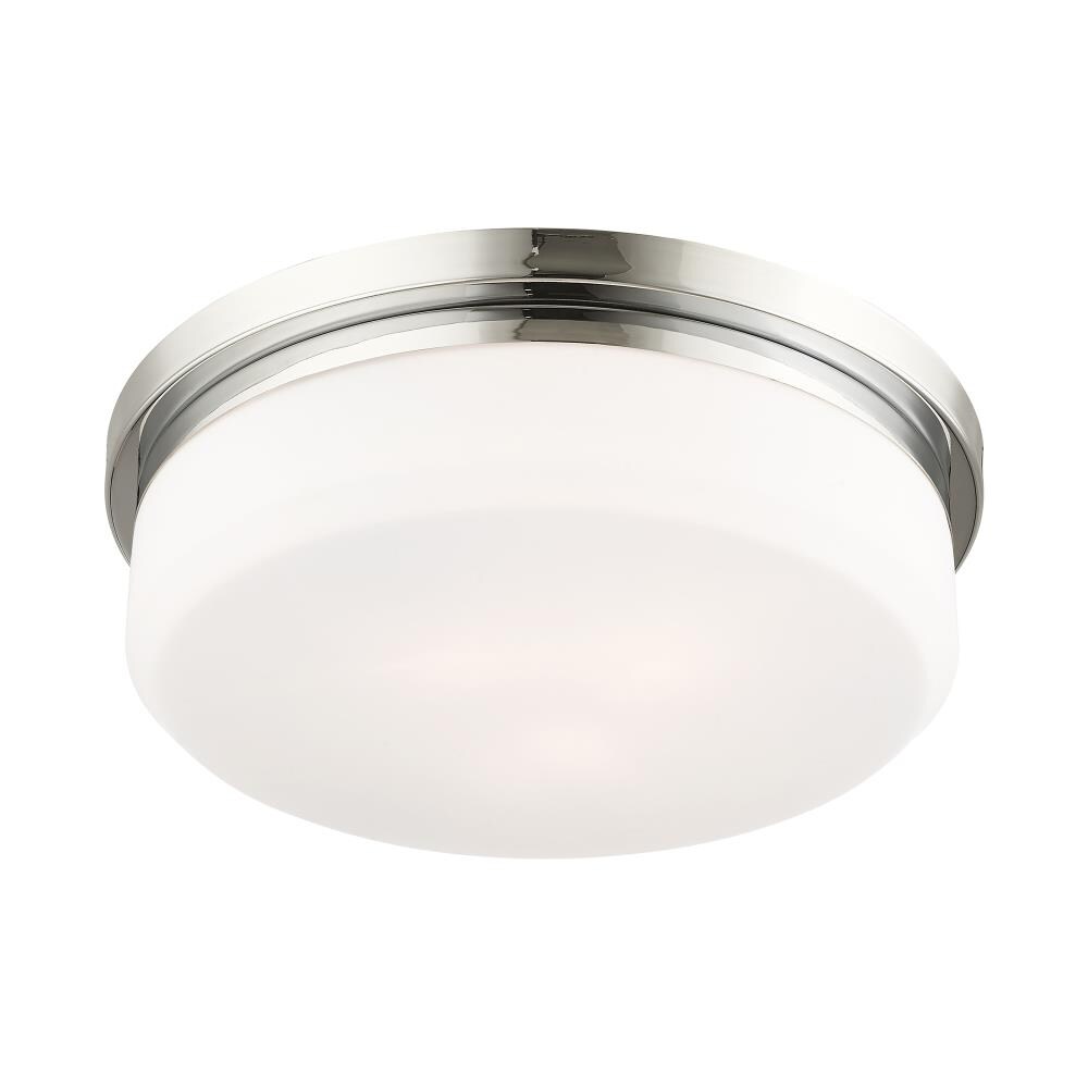 Stratus Contemporary 3-Light Flush Mount in Polished Chrome