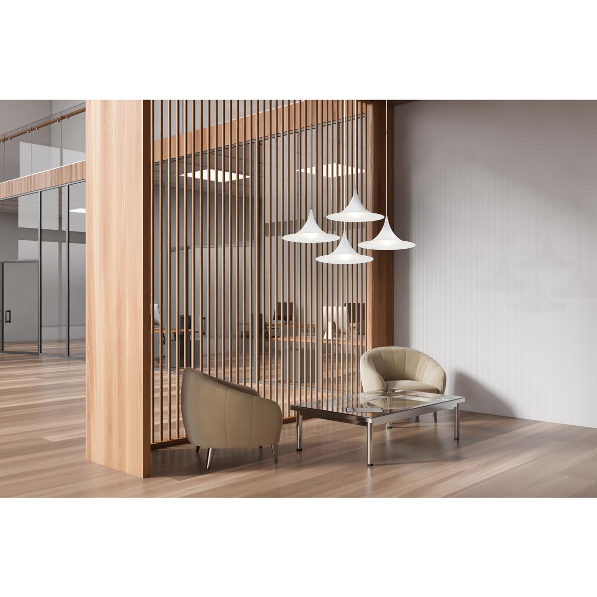Access Lighting 23785LEDDLP-MWH Pendant-Lights - View #2