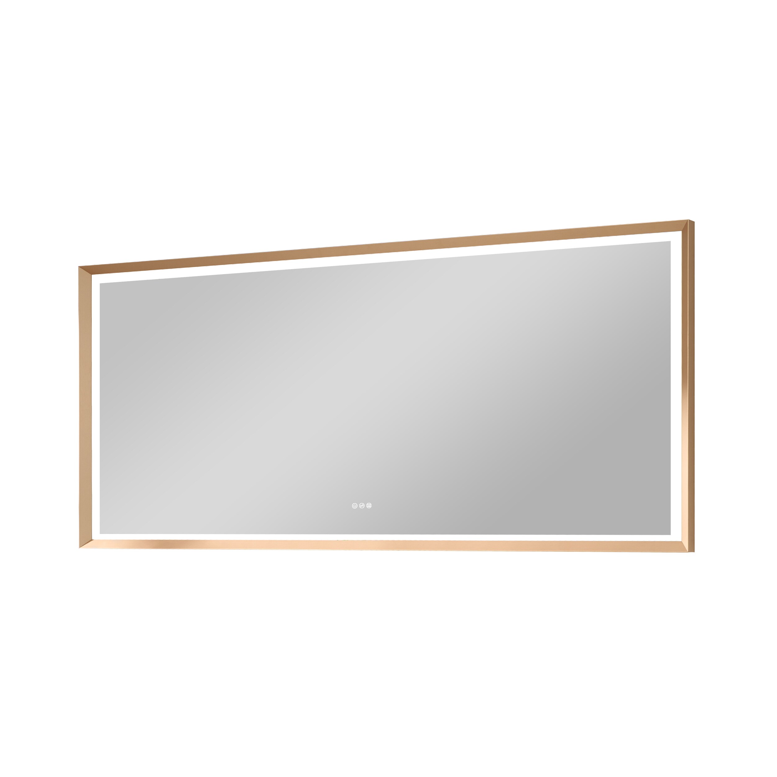 WELLFOR W6FM8440BG Framed-Bath-Mirrors - View #5