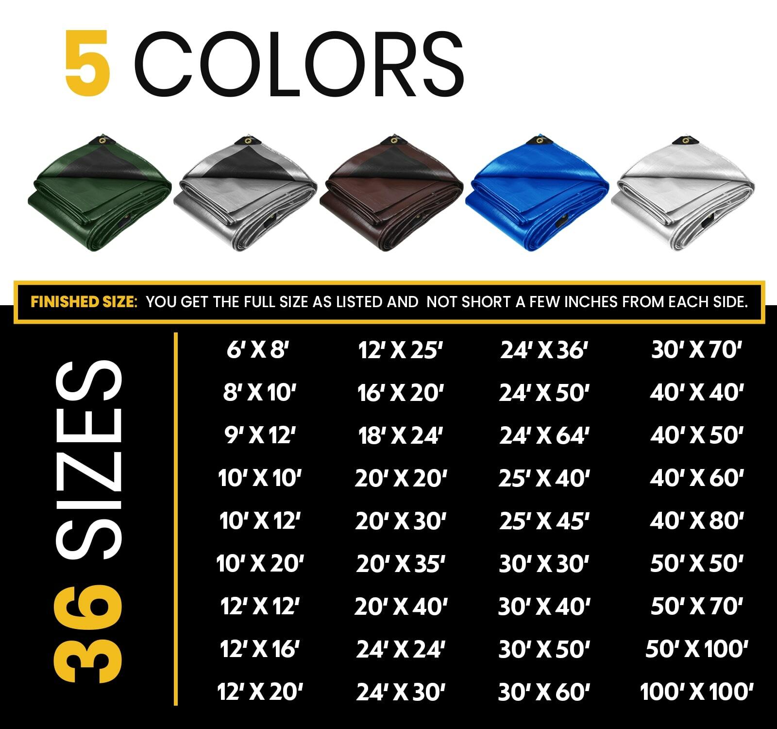 PROTARP PT-102-40X80 tarps - View #3