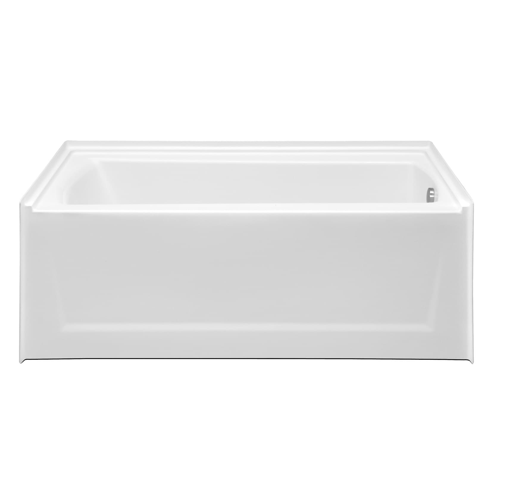 Laurel Mountain Parker 20 30-in x 60-in White Acrylic Alcove Whirlpool ...